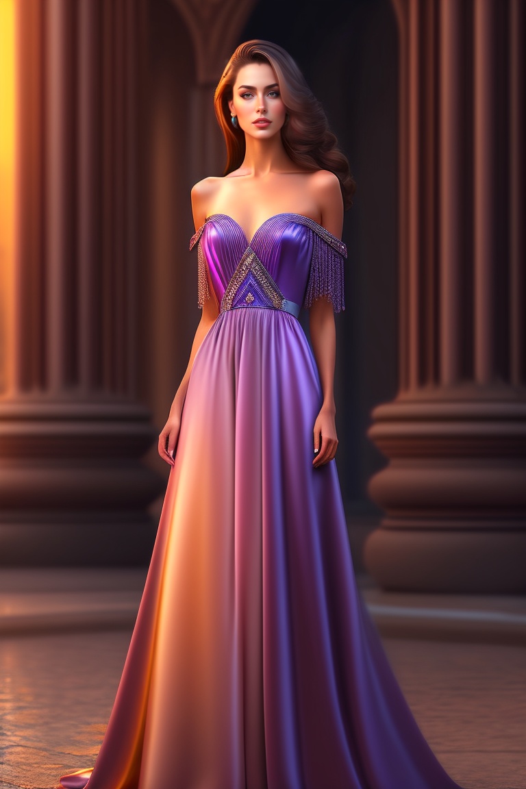 Lexica - A hot women . wearing long dress . 4k , portrait