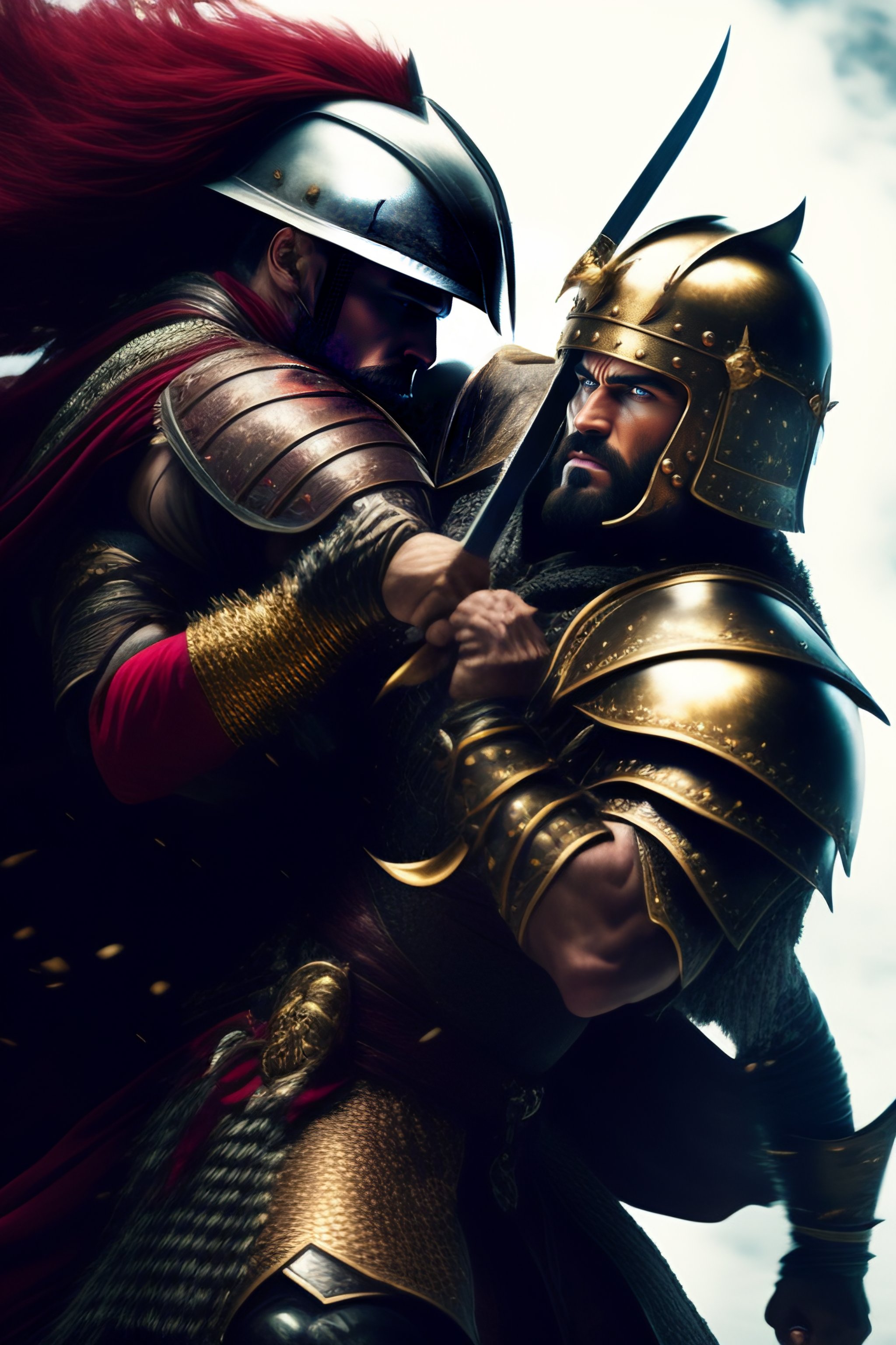 Epic Knight Fight Scene
