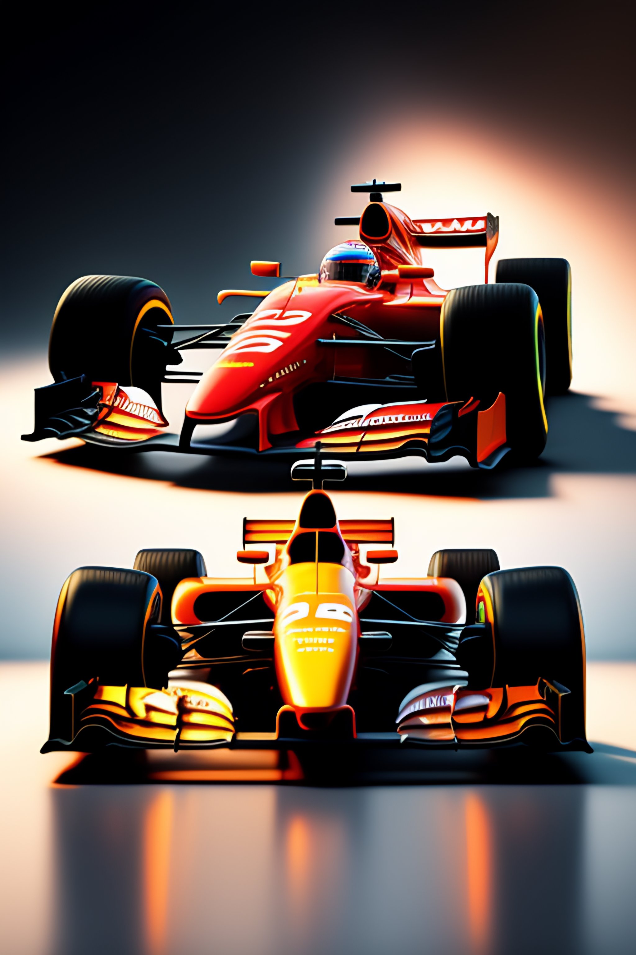 Lexica - High quality oil painting portrait of f1 car by Rembrandt and ...