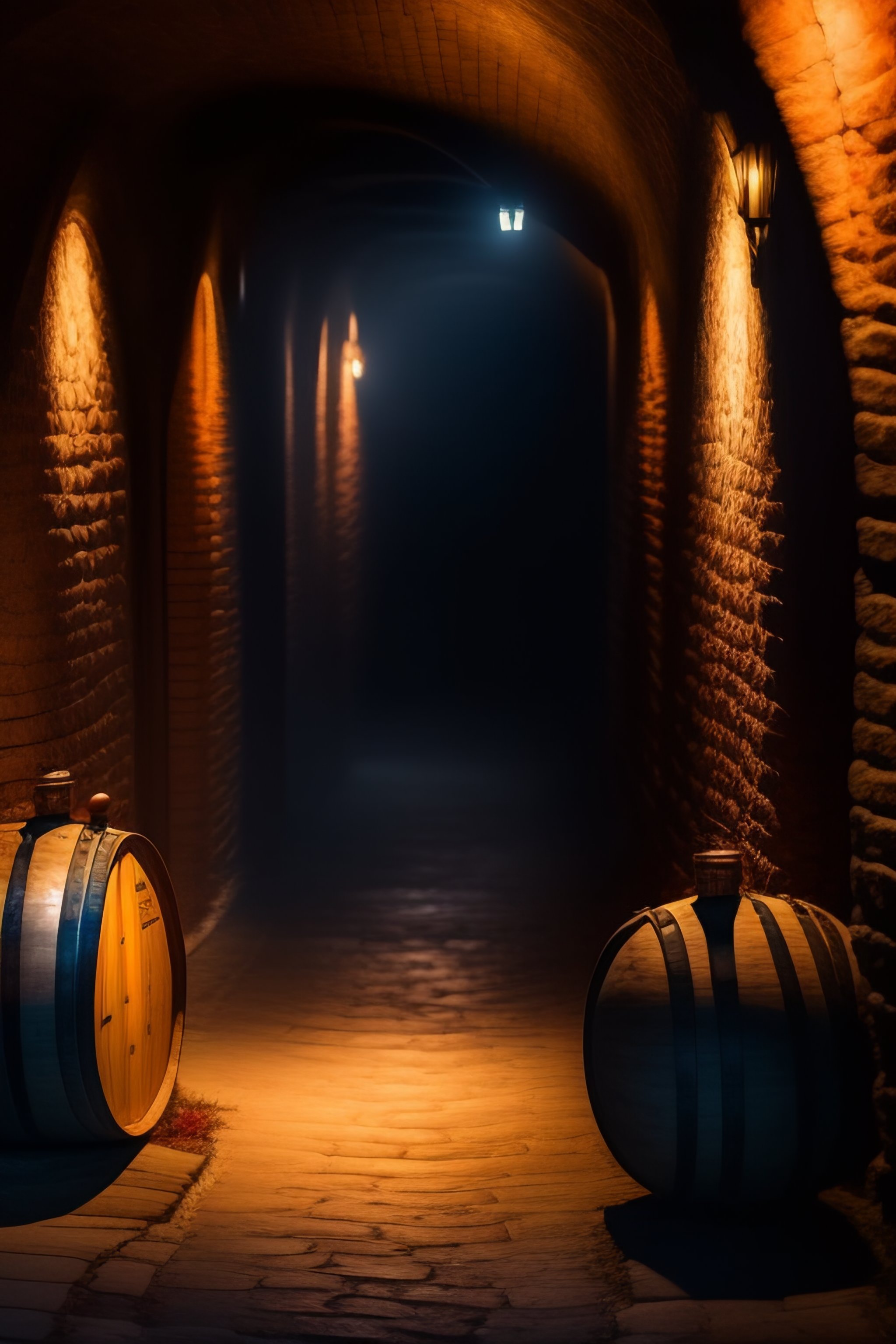 Lexica - Wine in a cellar