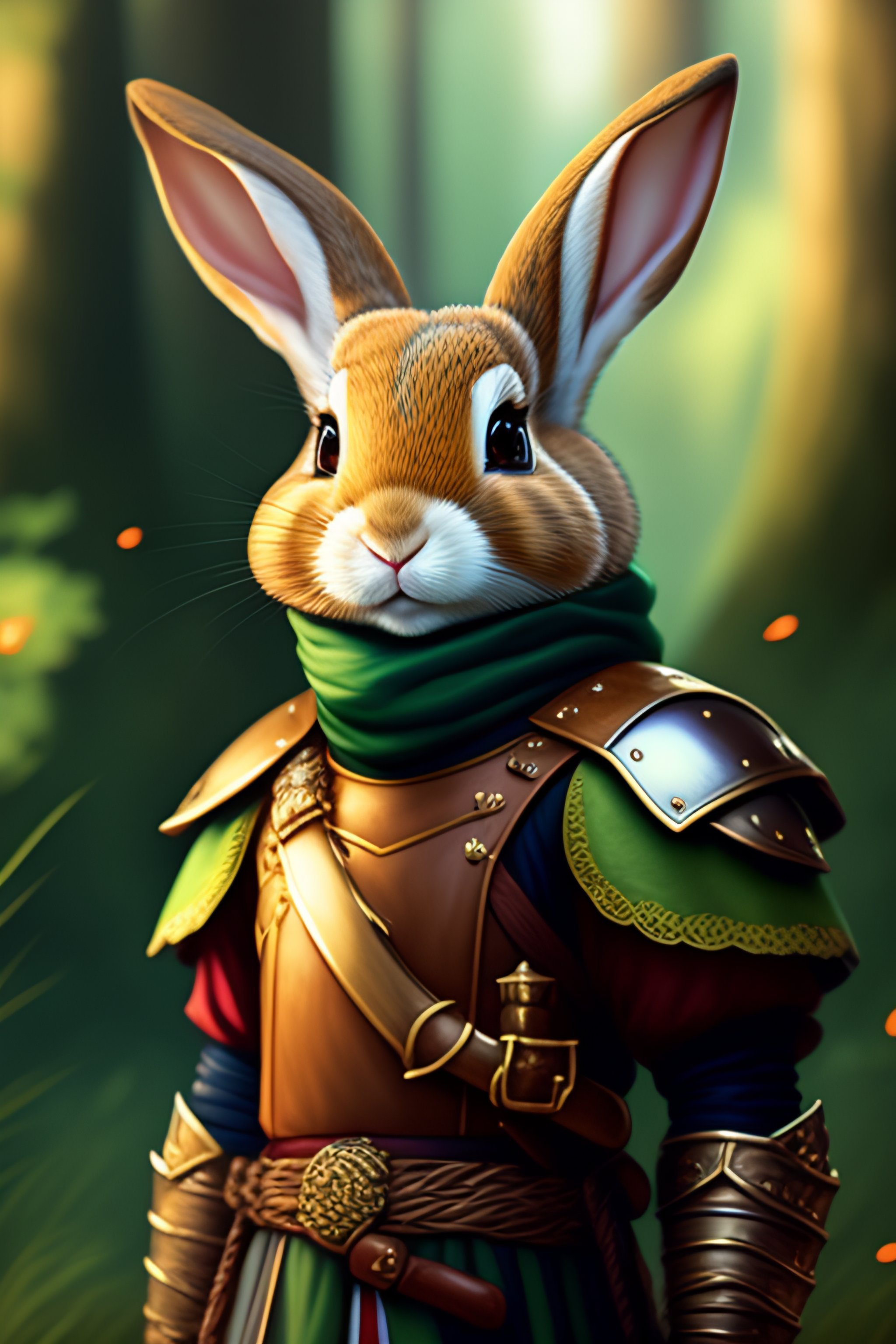 Lexica - Anthro, cute rabbit boy, ++character illustration++, short ...