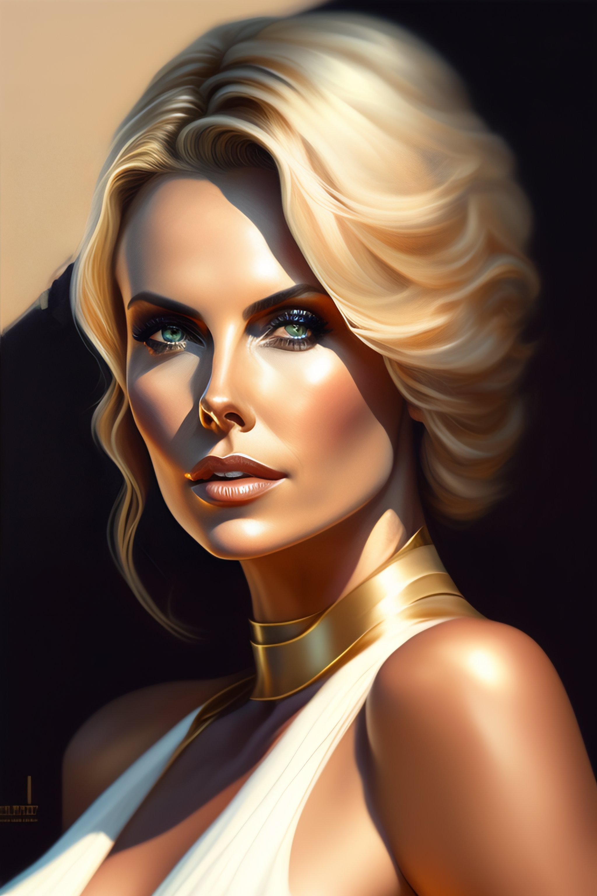 Lexica Charlize Theron a very exotic crossword intricate elegant