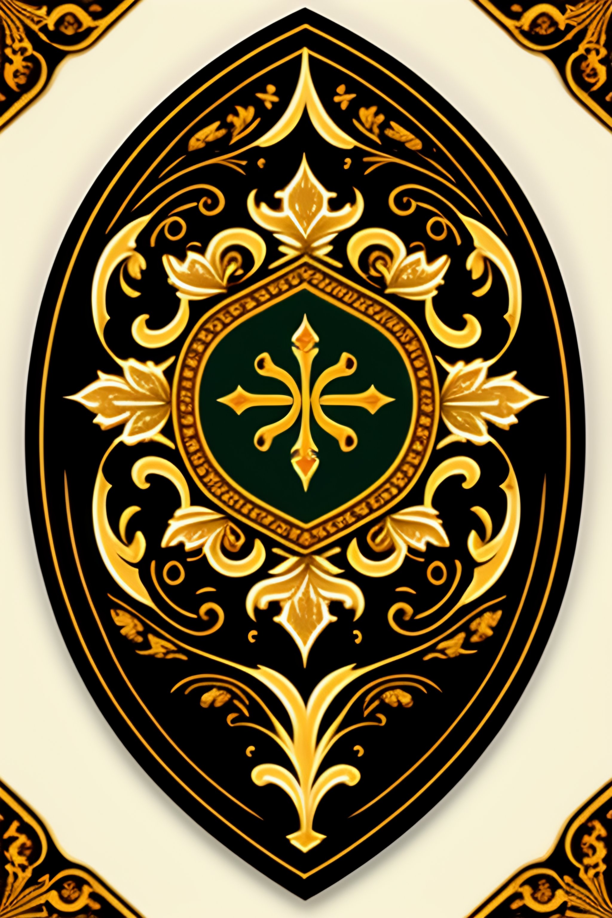 Lexica - Medieval, antique pattern, emblem, simple pattern