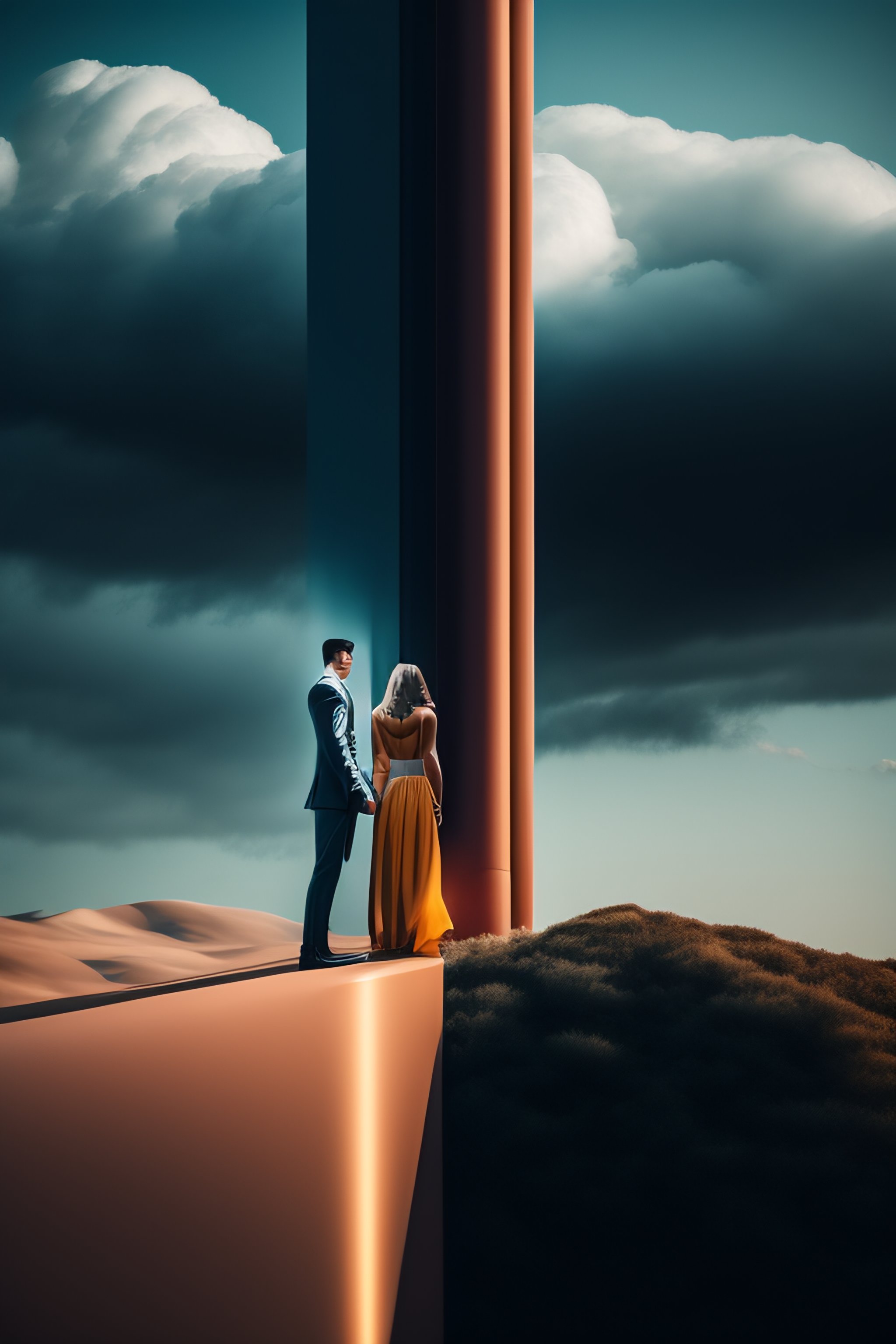 lexica-woman-taller-than-man