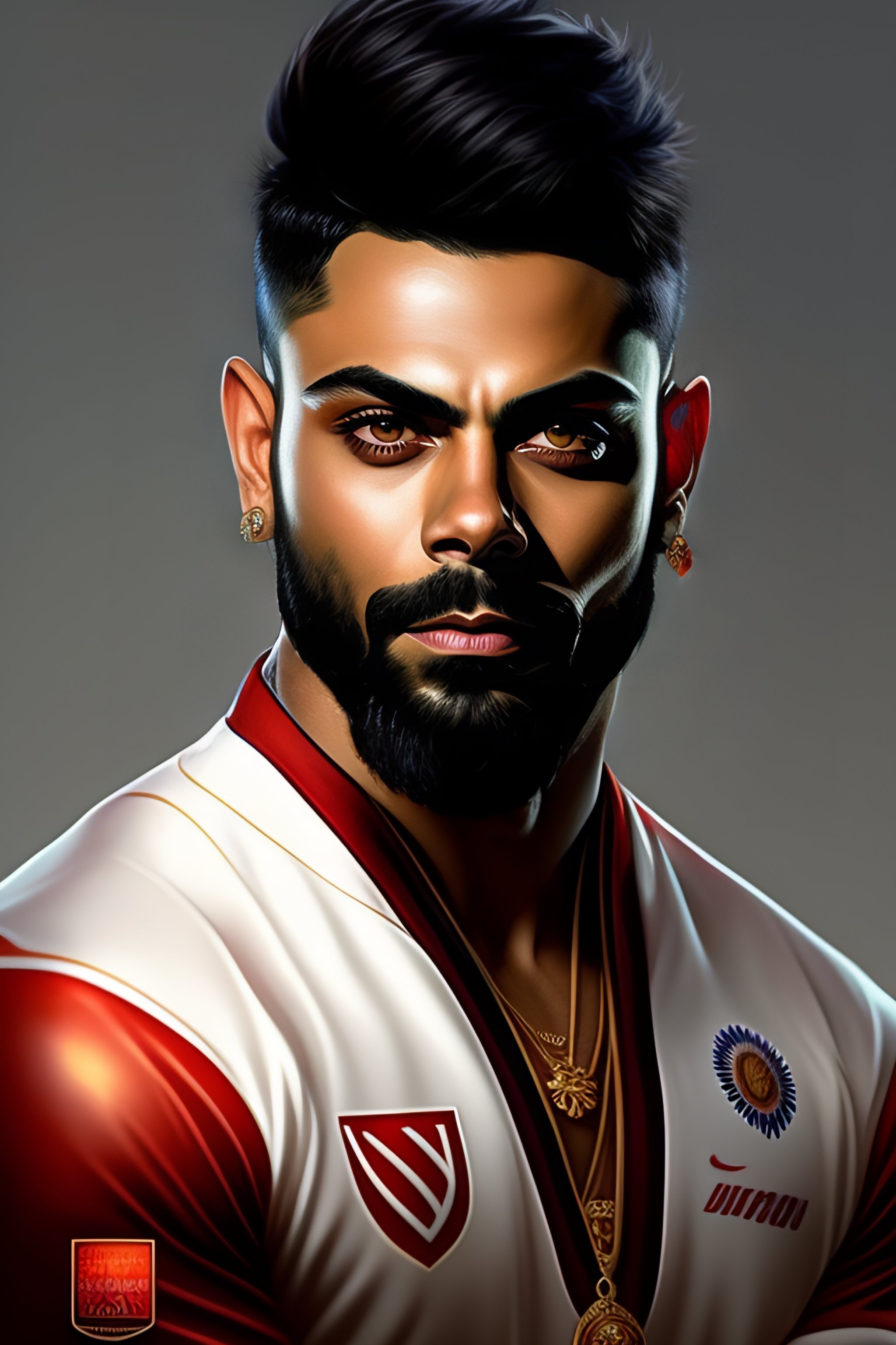 Virat Kohli Pen Art Portrait by TheArtCart21 on DeviantArt