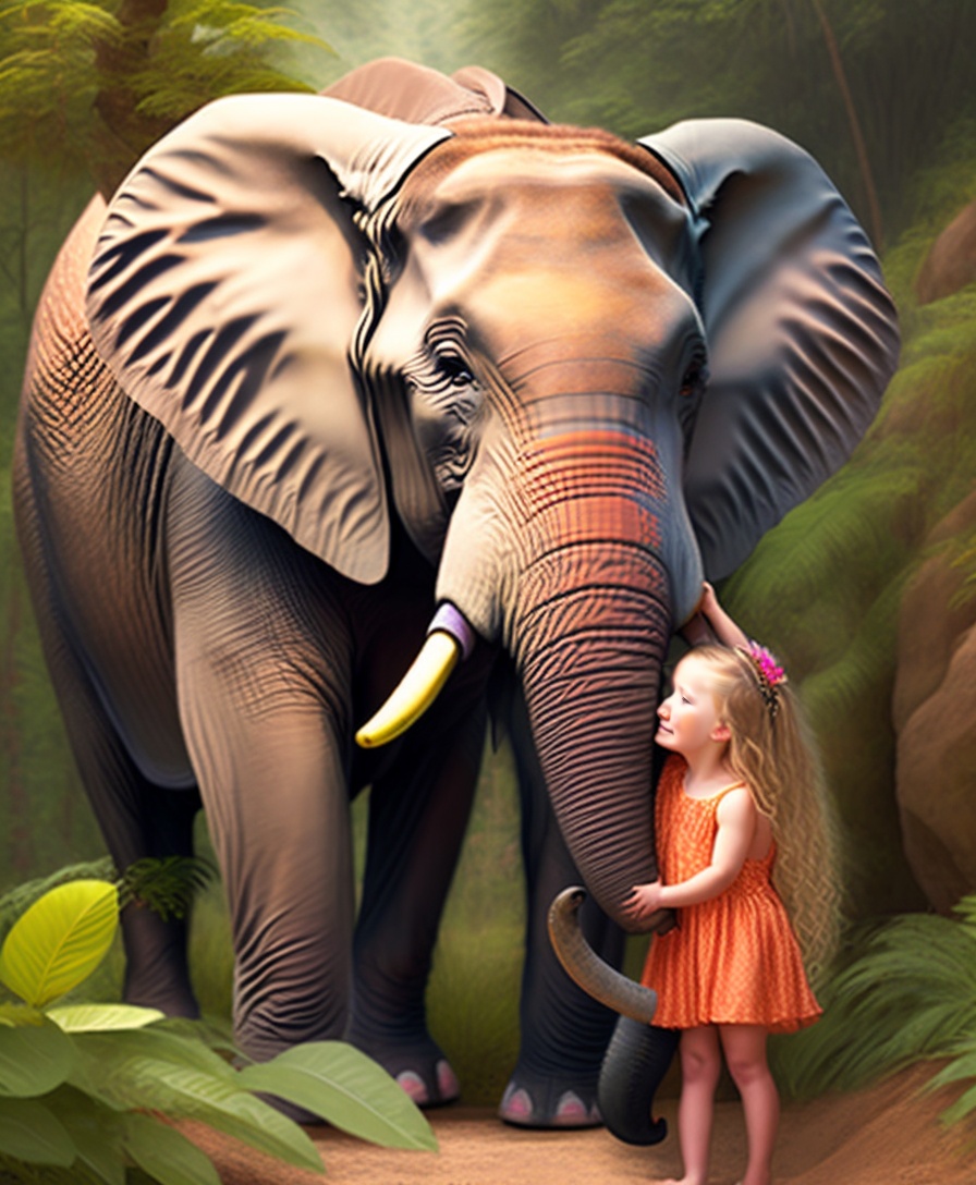 Lexica - Once upon a time, in the heart of a lush, vibrant jungle ...