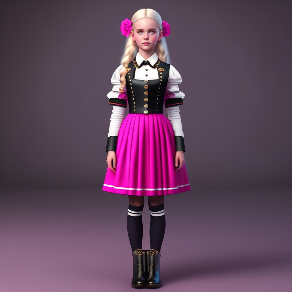 strapless open back dress Wednesday Enid Pink Dress Wednesday Addams Cosplay Adults Enid Sinclai   Becostume