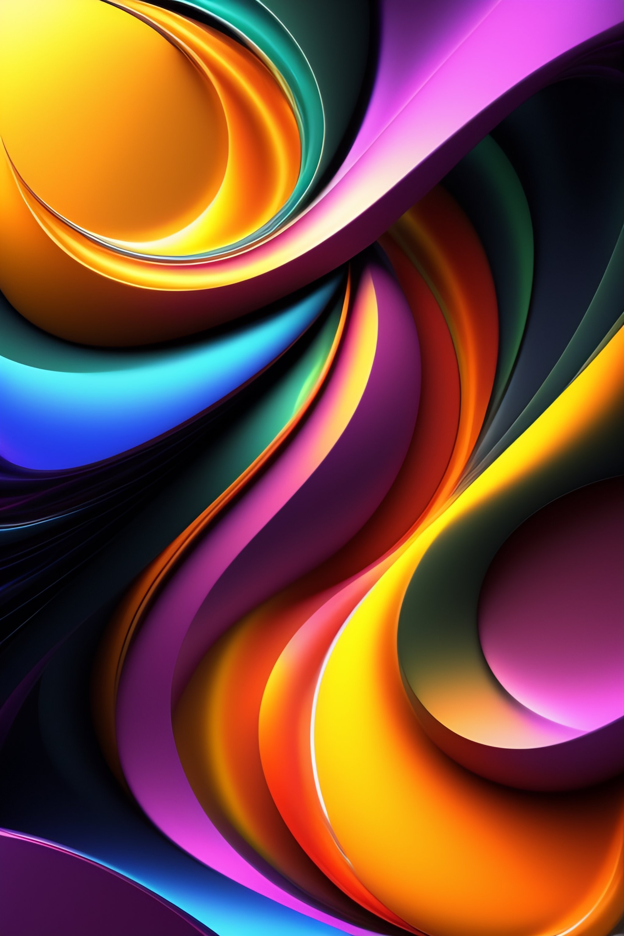 Lexica - 3d abstract designs wallpaper