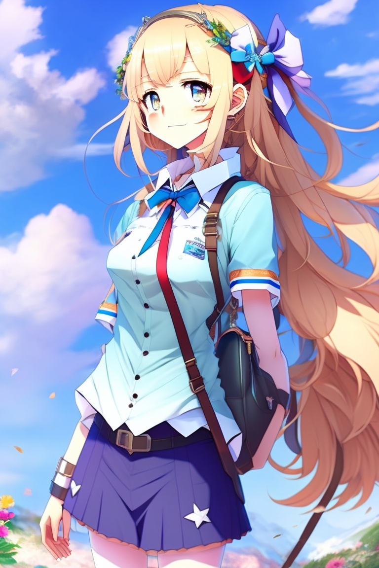 Lexica - Love live school idol project eli ayase, high school, idol, anime,  blonde