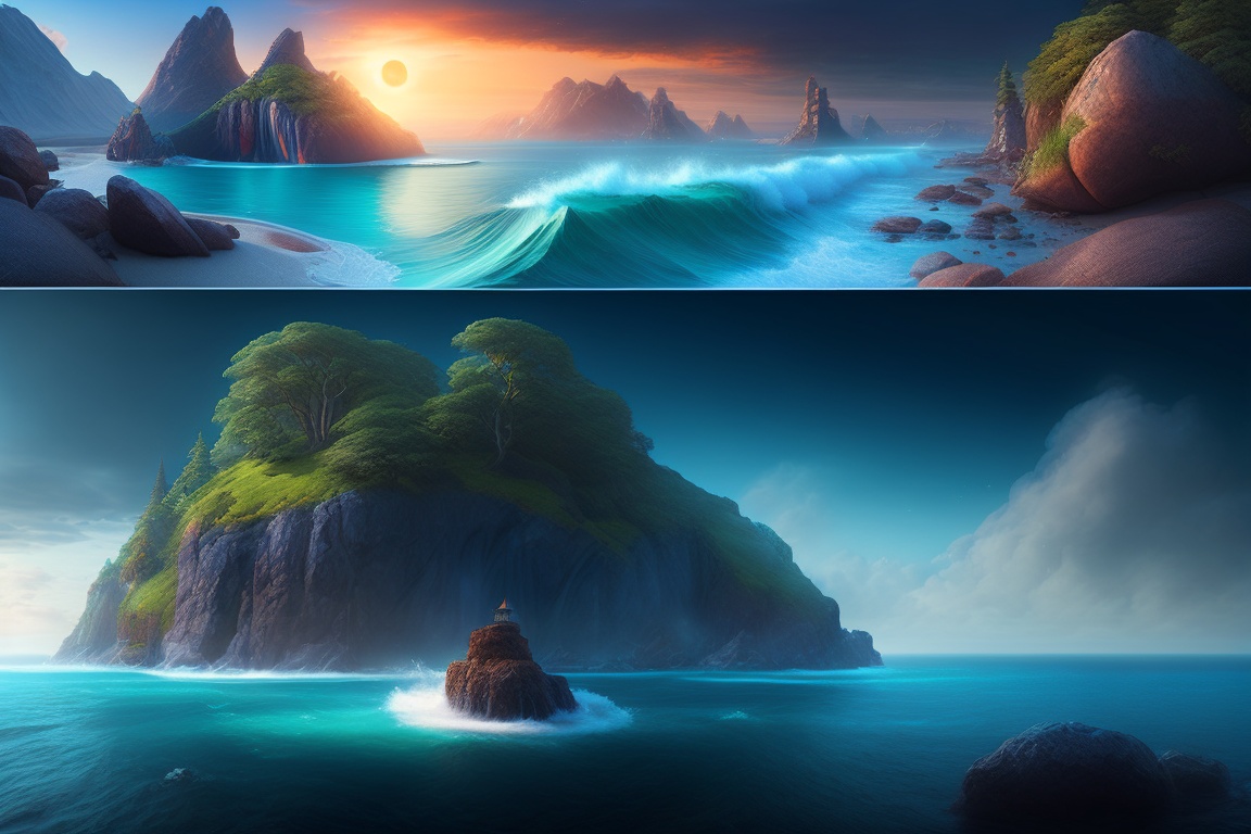 Lexica - Maritime land climate, scenery, fantasy concept, hd, 8k ...