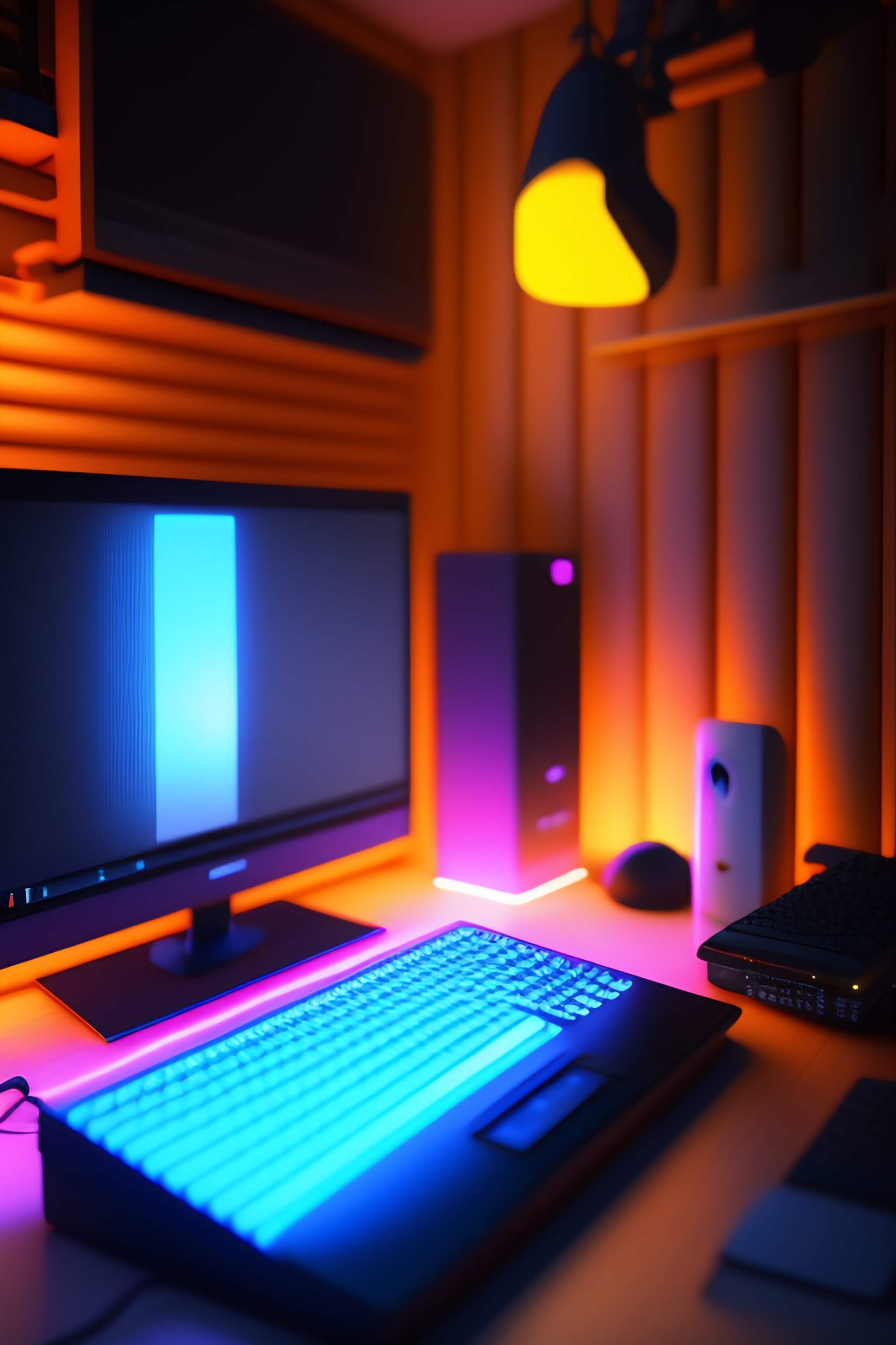Lexica - Detailed unreal engine voxel render, video games, c4d render ...