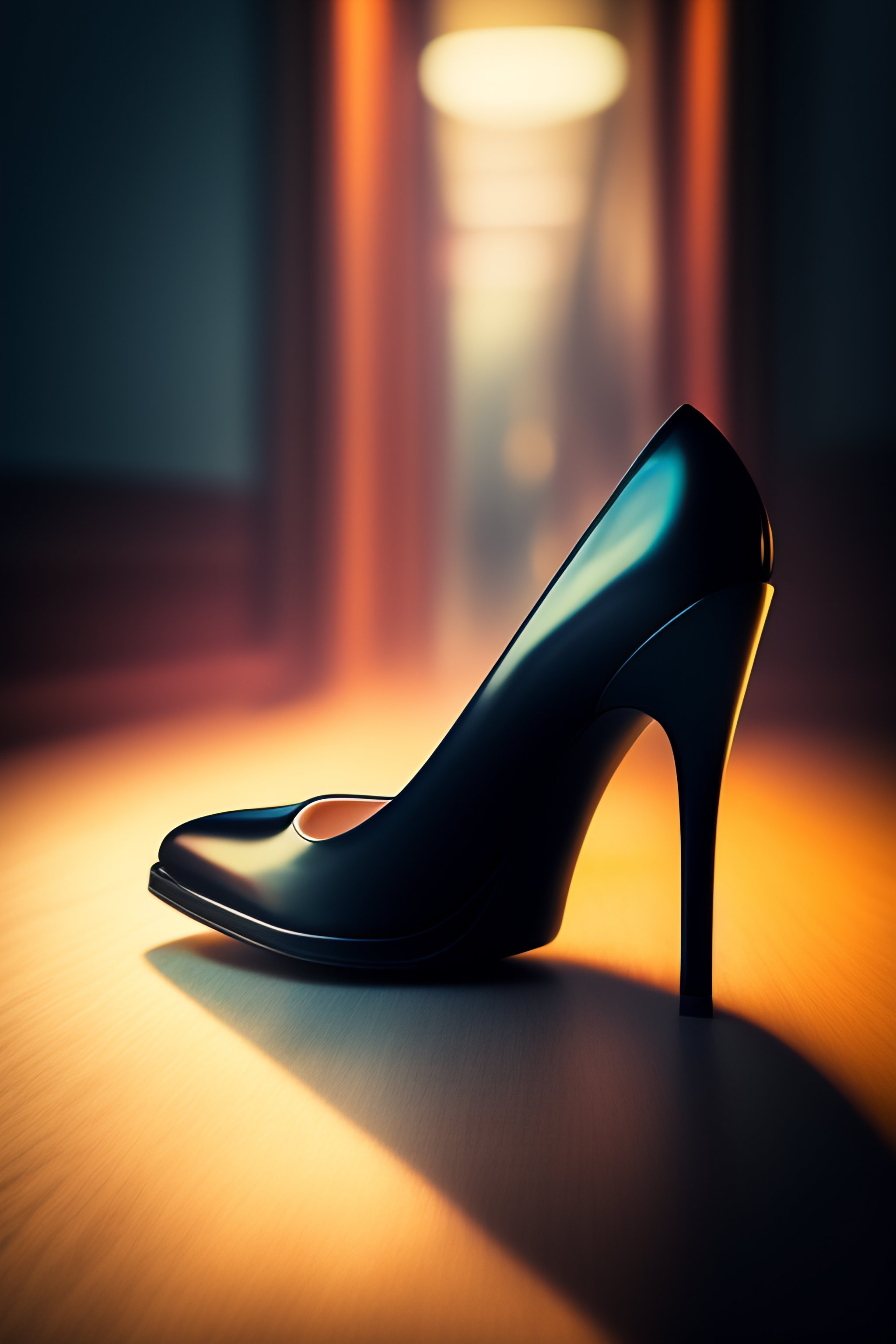 Lexica - High heels with teeth and a big knife as heel