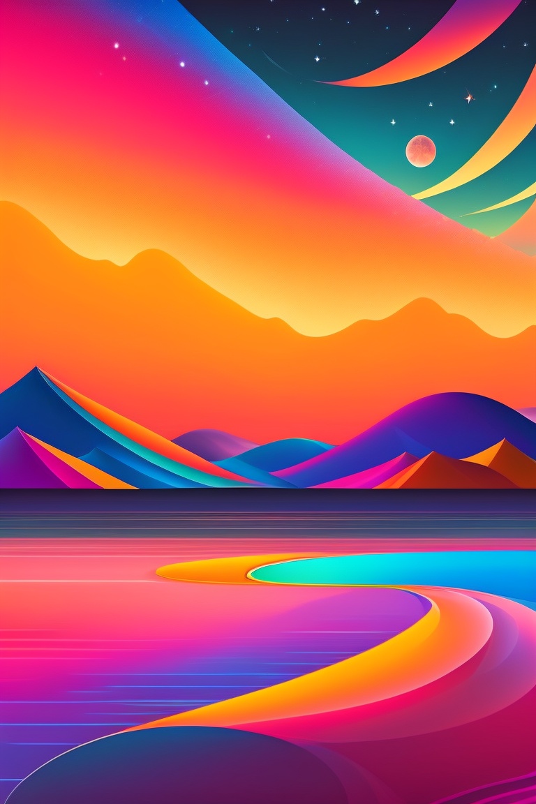 Lexica - A background that's colorful but not too colorful, with the ...