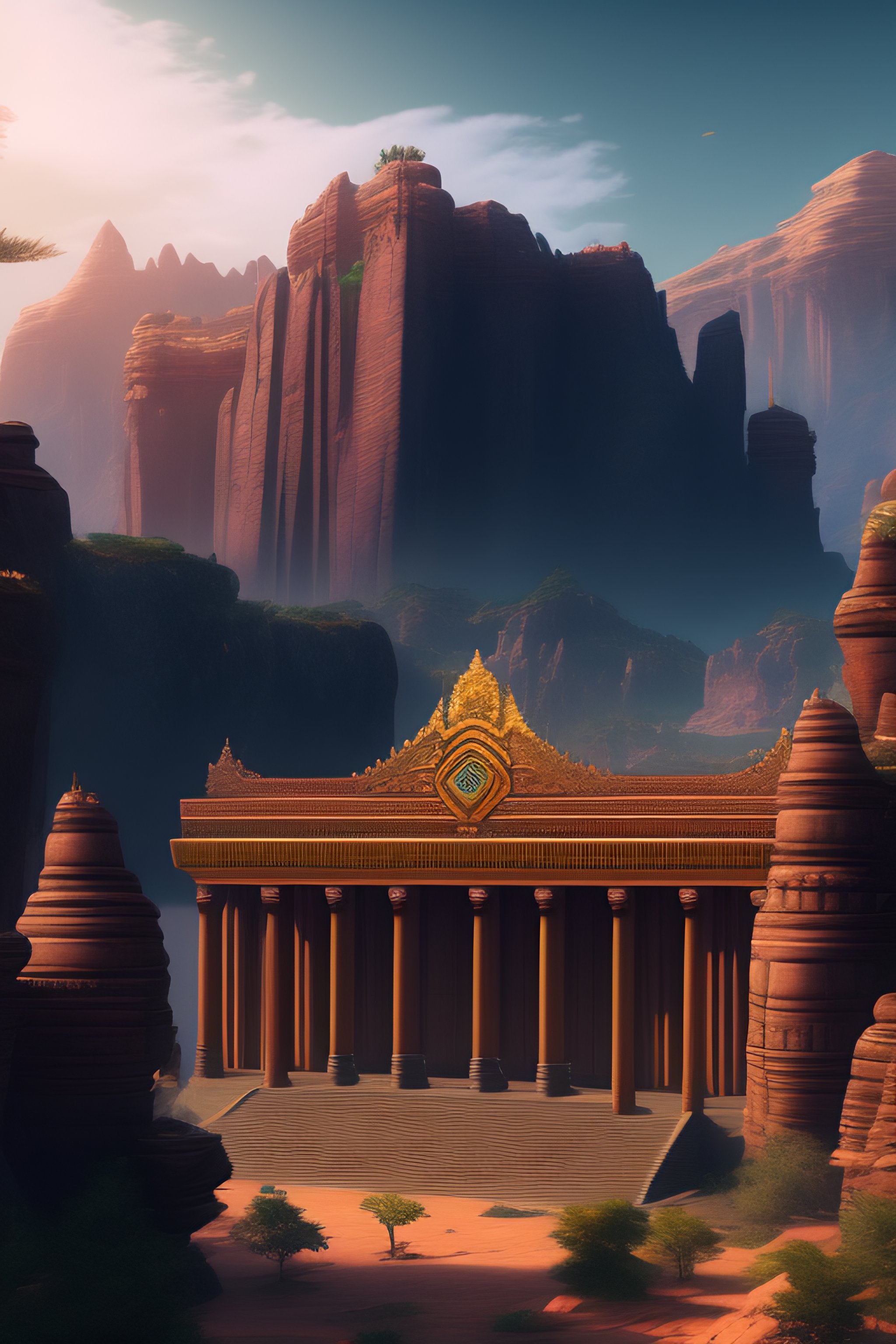 Lexica - Palace of the gods, 8k, hyper realistic, super detailed ...