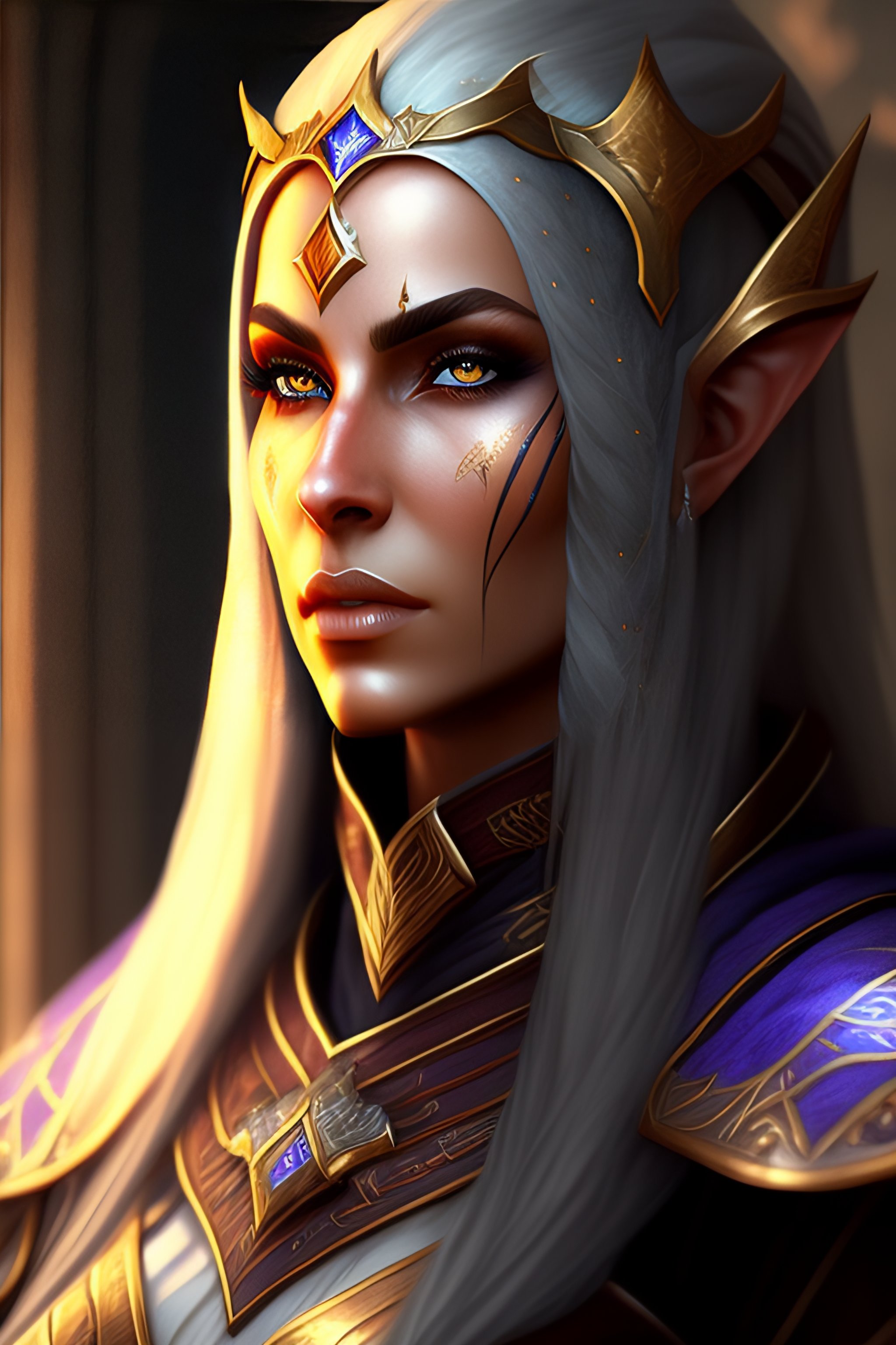 Lexica Elder Scrolls High Elf Concept Art Fantasy Highly Detailed 