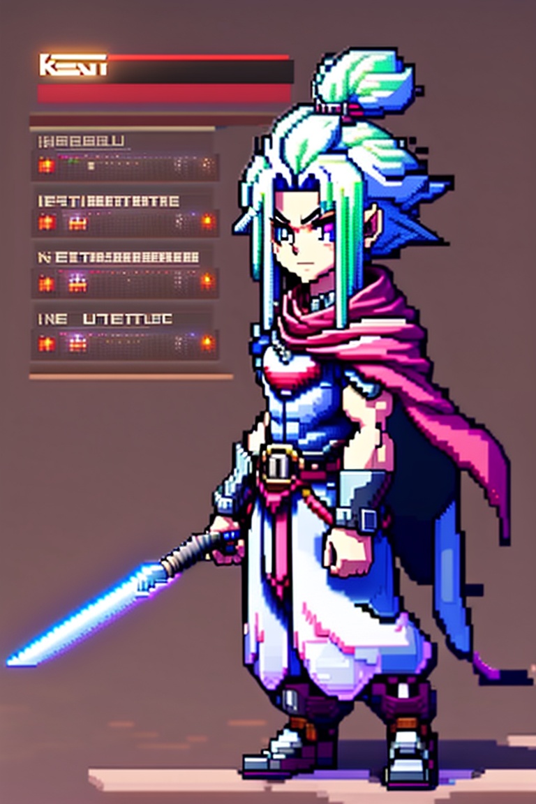 Lexica - Kenichi the mightiest disciple, white hair, asura outfit ...
