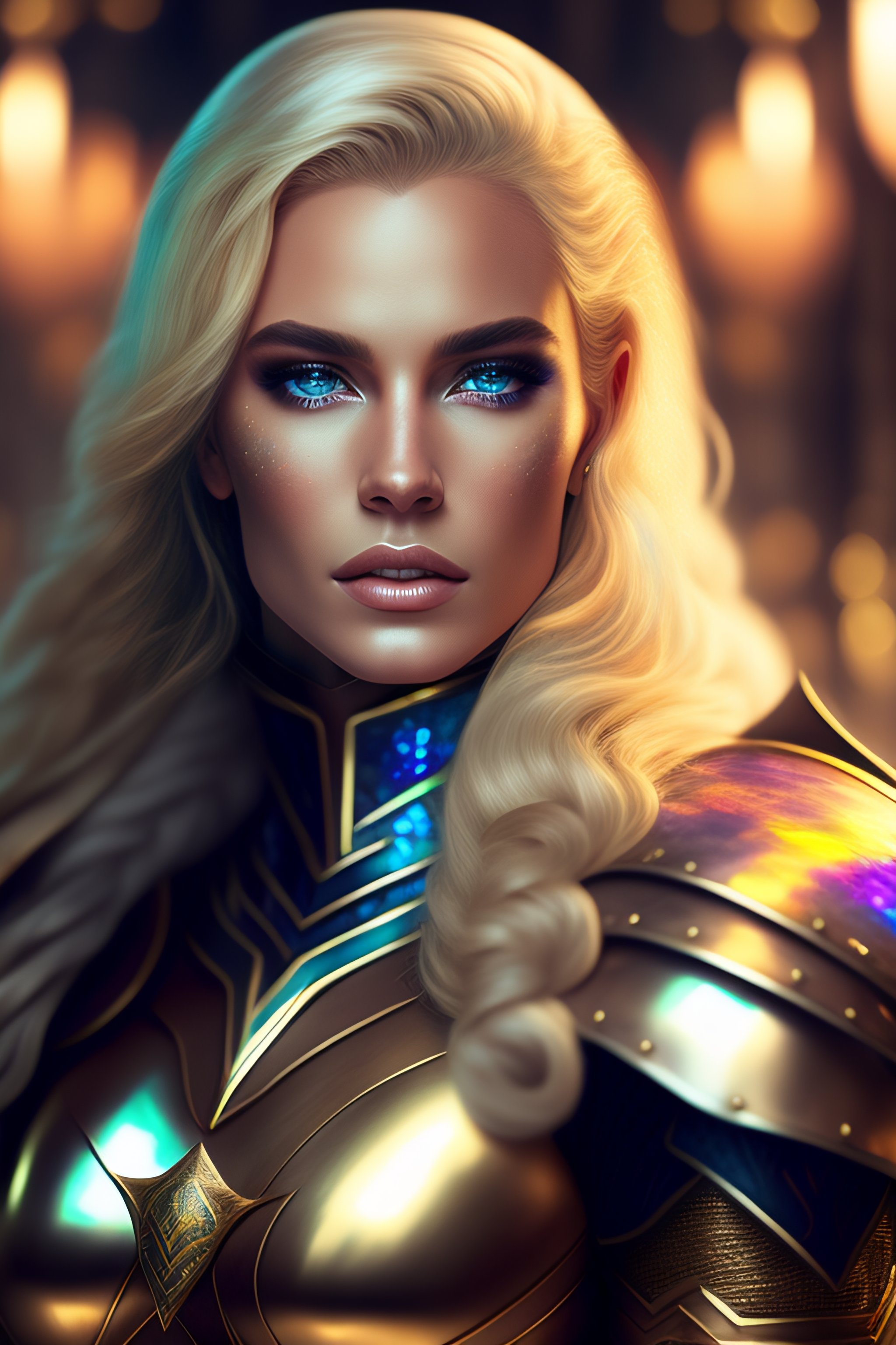 Lexica Two Thirds Angle Cinematic Portrait Hyperdetailed Stunningly Beautiful Female Mage 1687