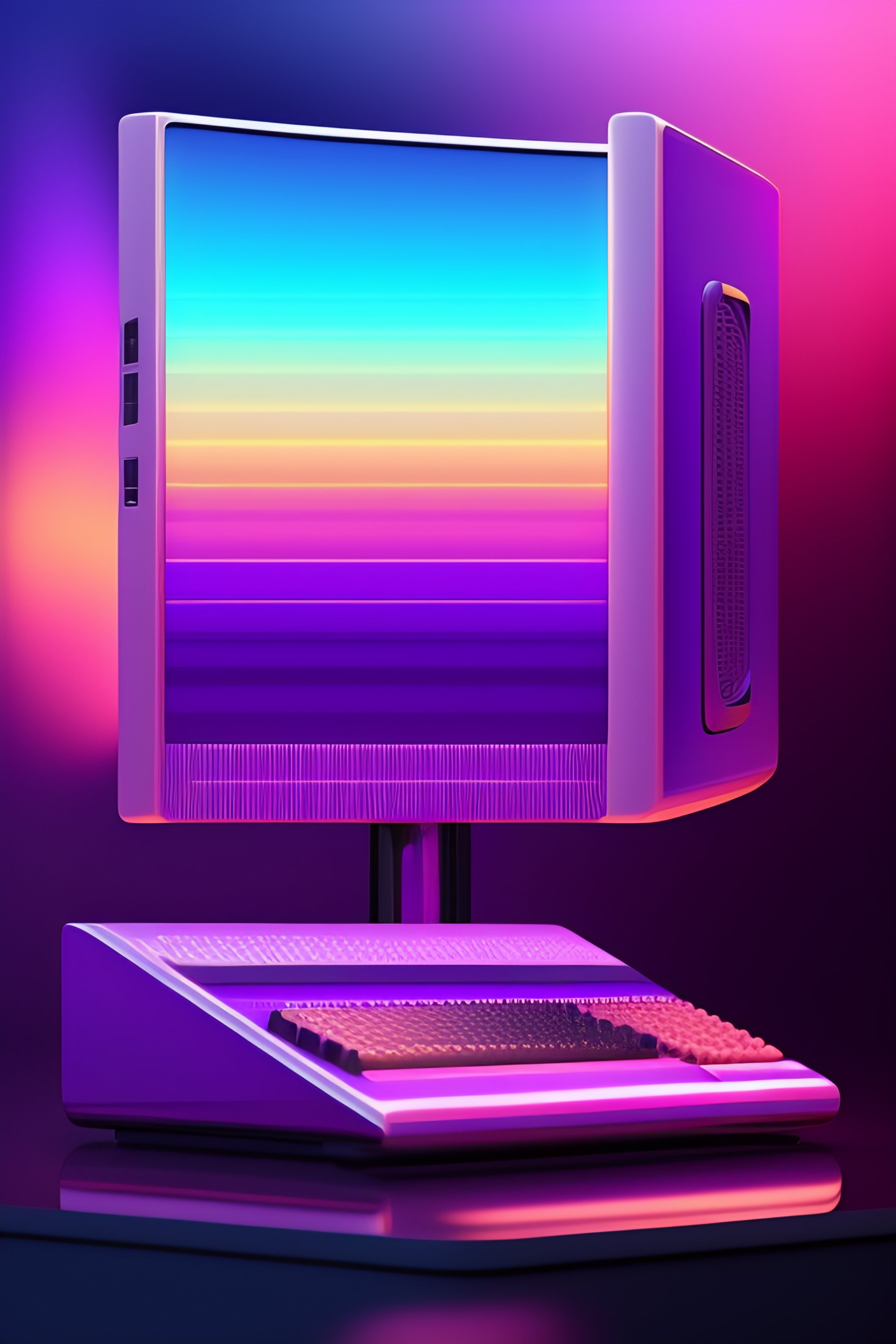 Lexica - Abstract computer composed by braces and semicolons, purple ...