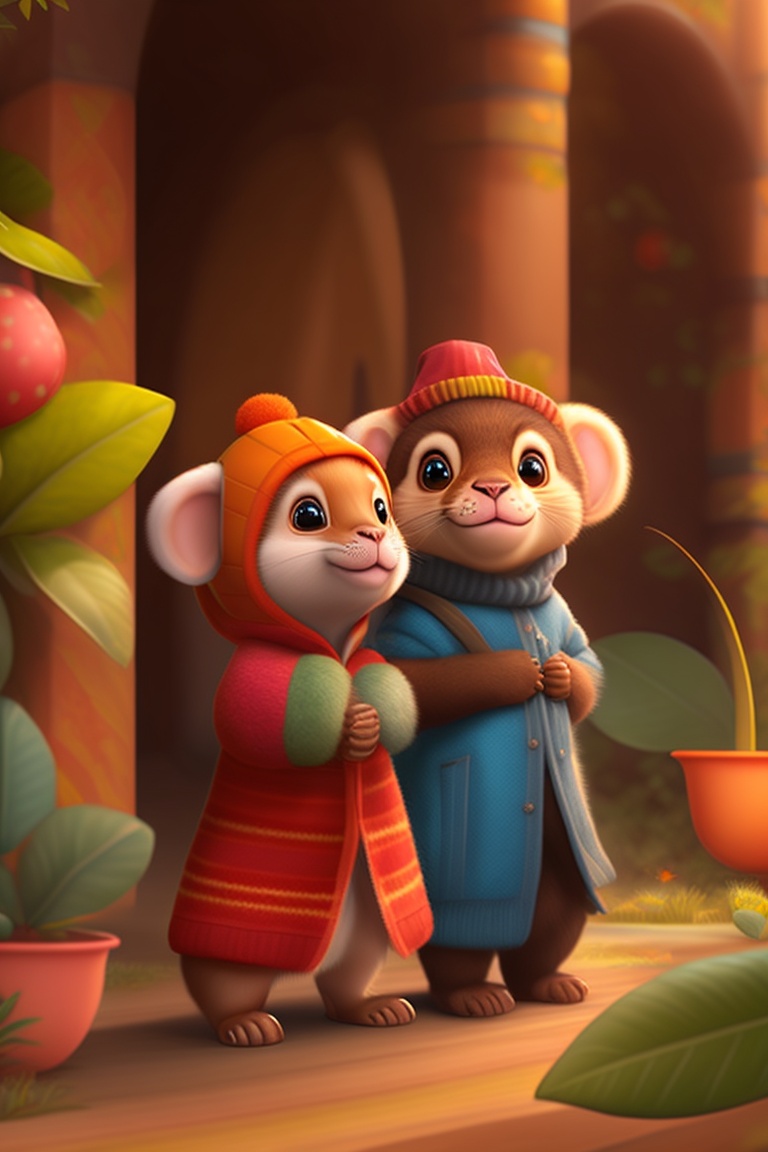 Lexica - Once upon a time, in a colorful village called Chhutkigolpo ...