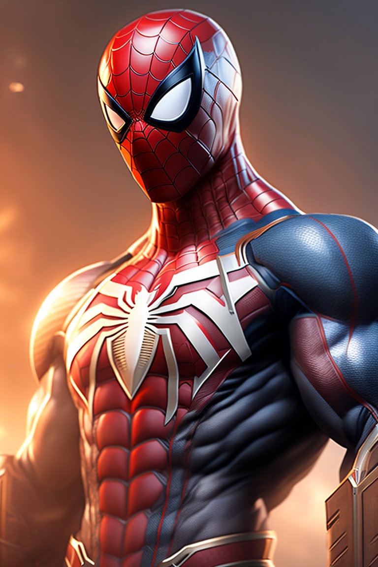 Lexica - Spider man art, highly detailed, complete body composition ...