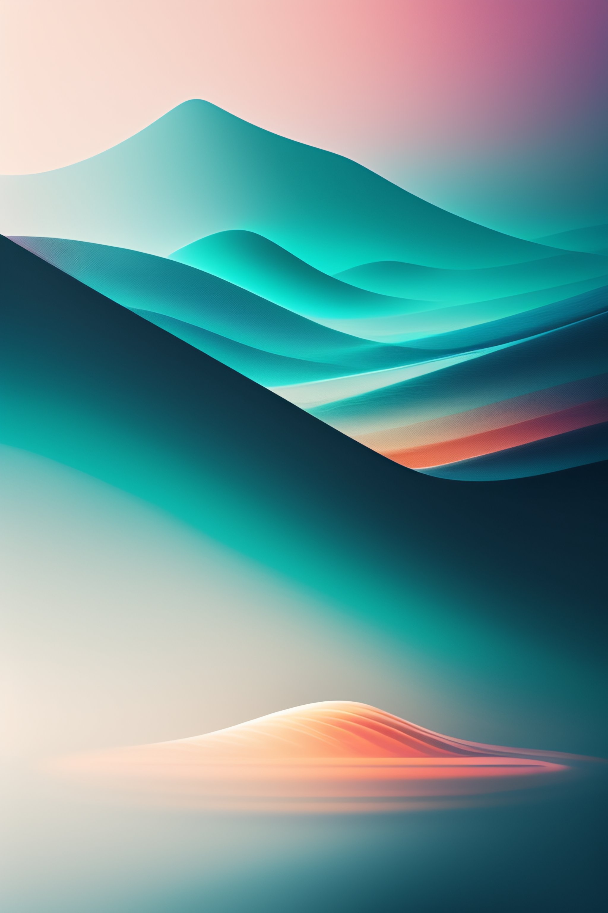 Lexica - Abstract art, slightly hazy, sketched lines floating in an ...