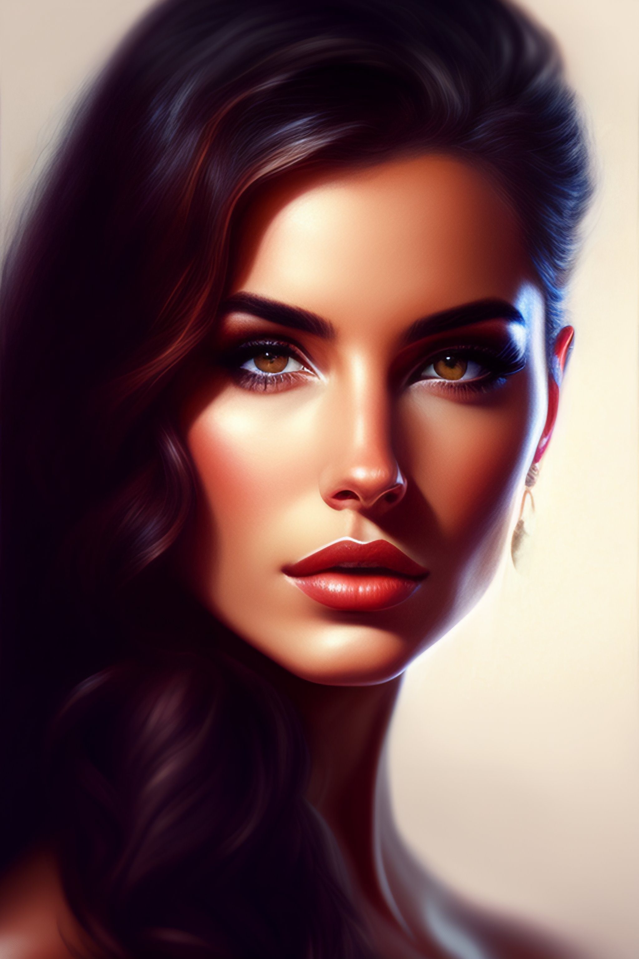 Lexica - ! dream drawing of a very beautiful woman, highly detailed ...