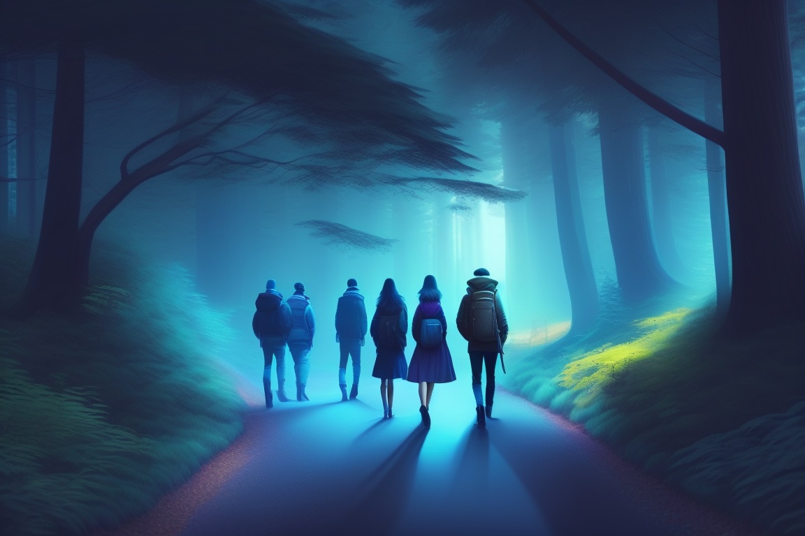 Lexica - The Whispering Woods: A group of friends decides to explore ...