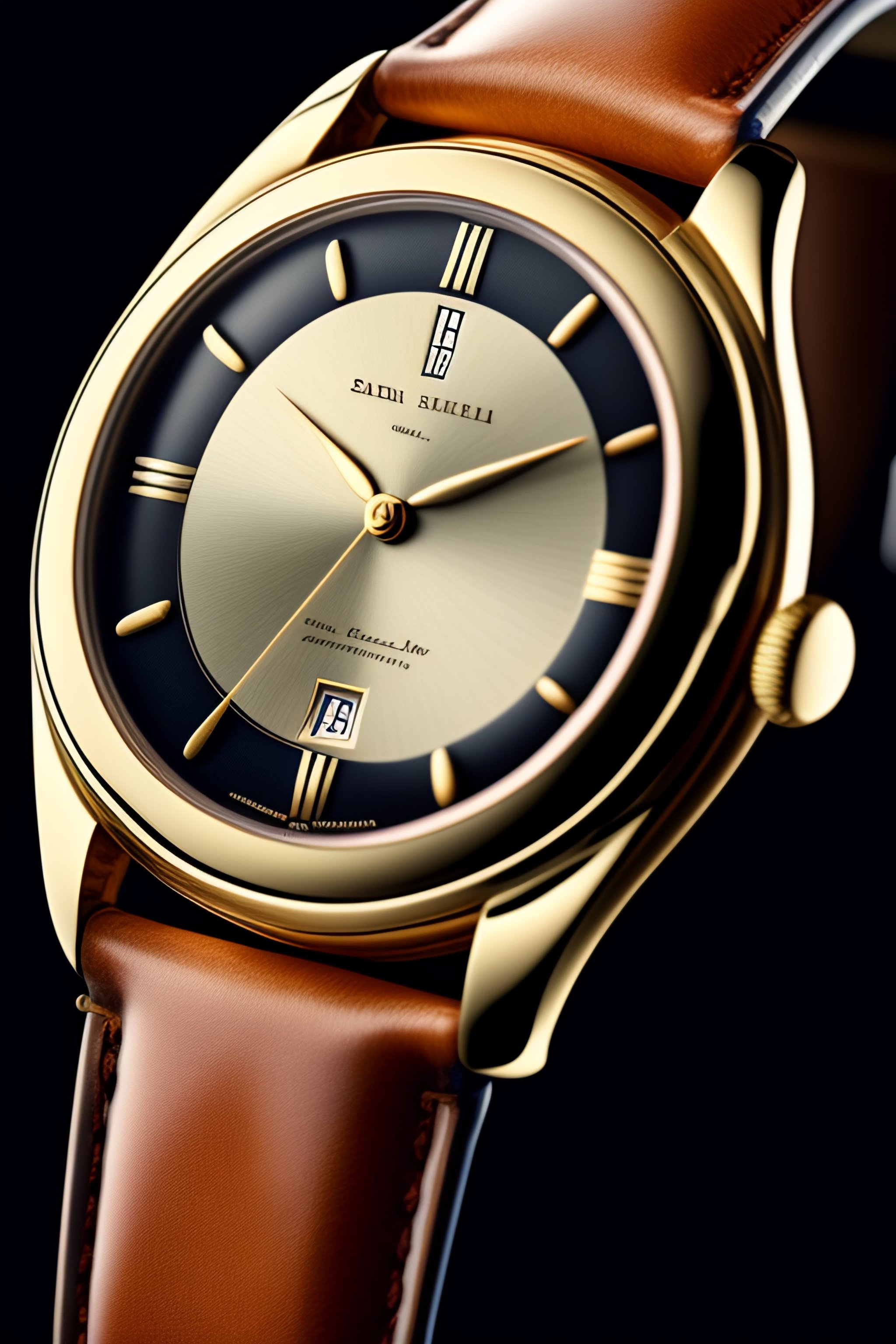 Lexica - A vintage dress watch designed by a legendary watchmaker
