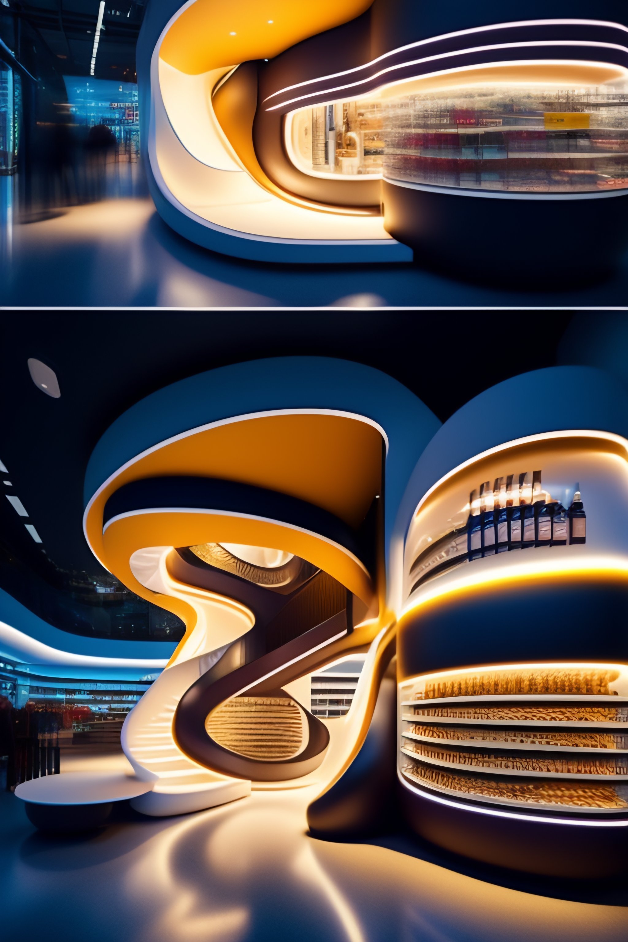 Lexica - A retail store with a visually appealing and modern design ...