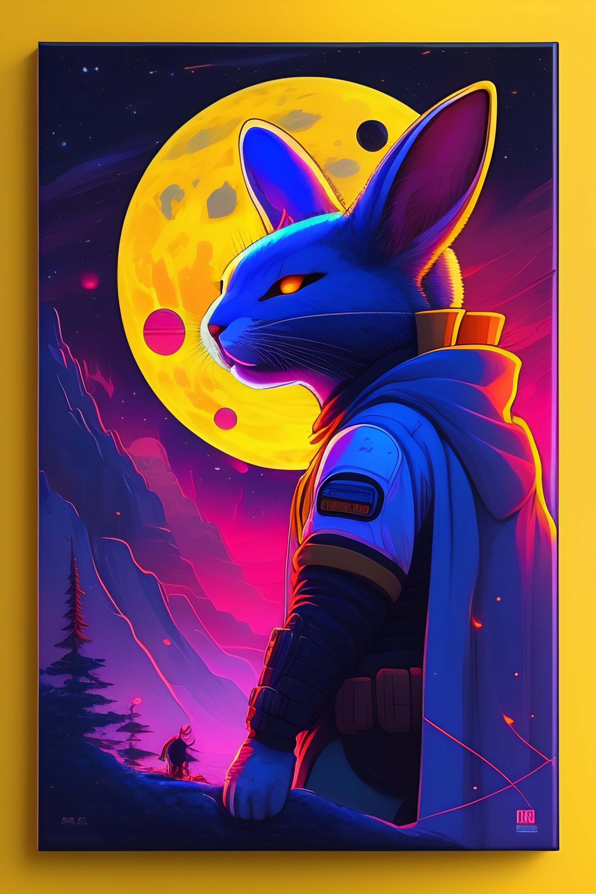 Lexica - Photo of fusion of a huge savage rabit monster with an alien ...