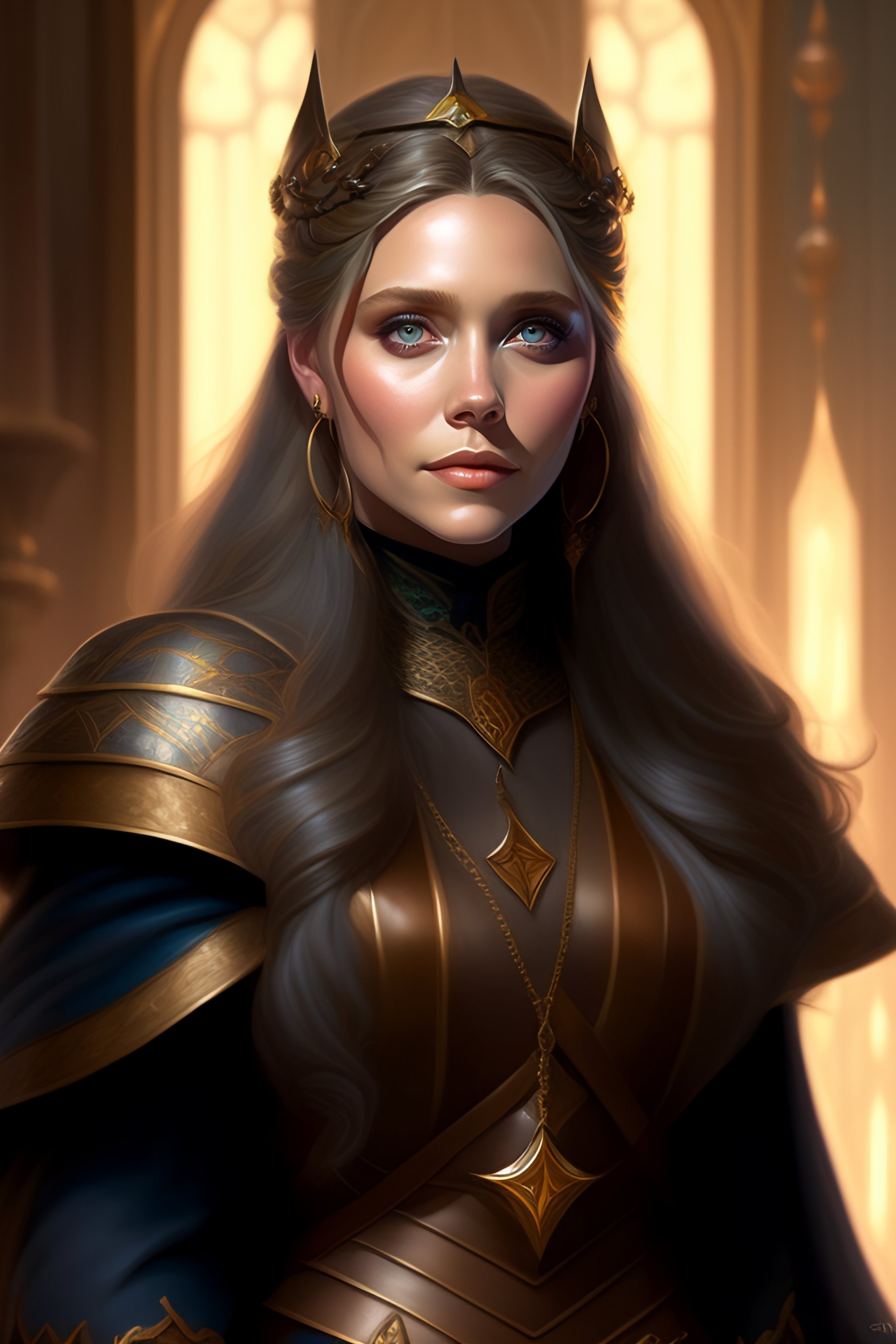Lexica - Elisabeth Olsen as fantasy d&d character, portrait art by ...