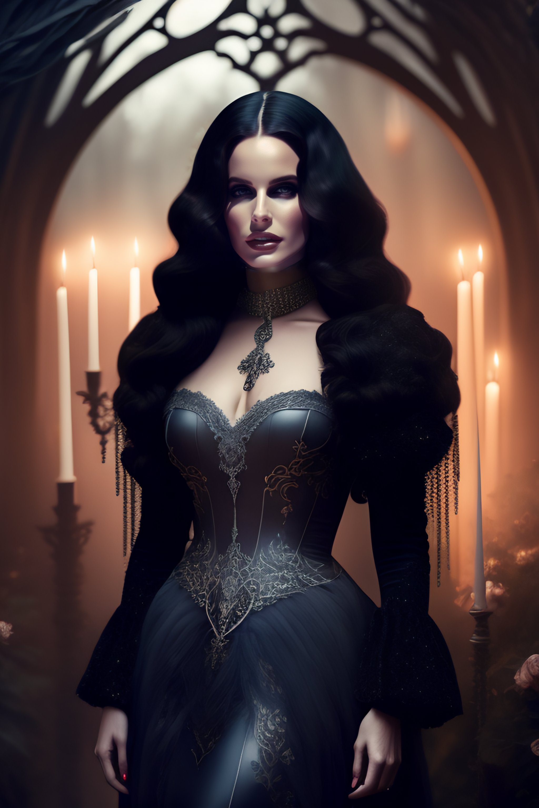 Elegant Gothic Fashion by Threnody In Velvet