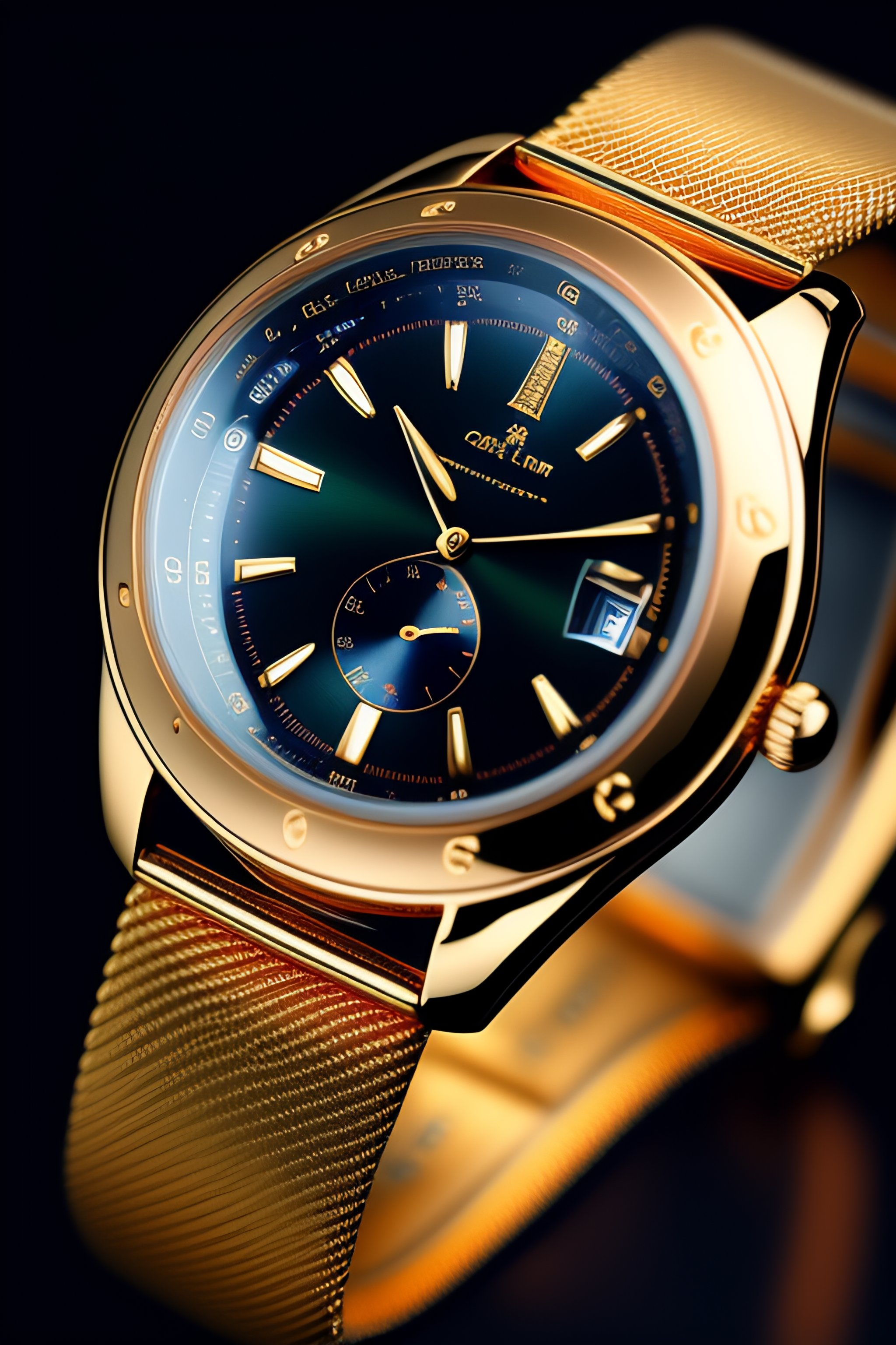 Lexica Detailed image of the bestlooking watch desired by all watch