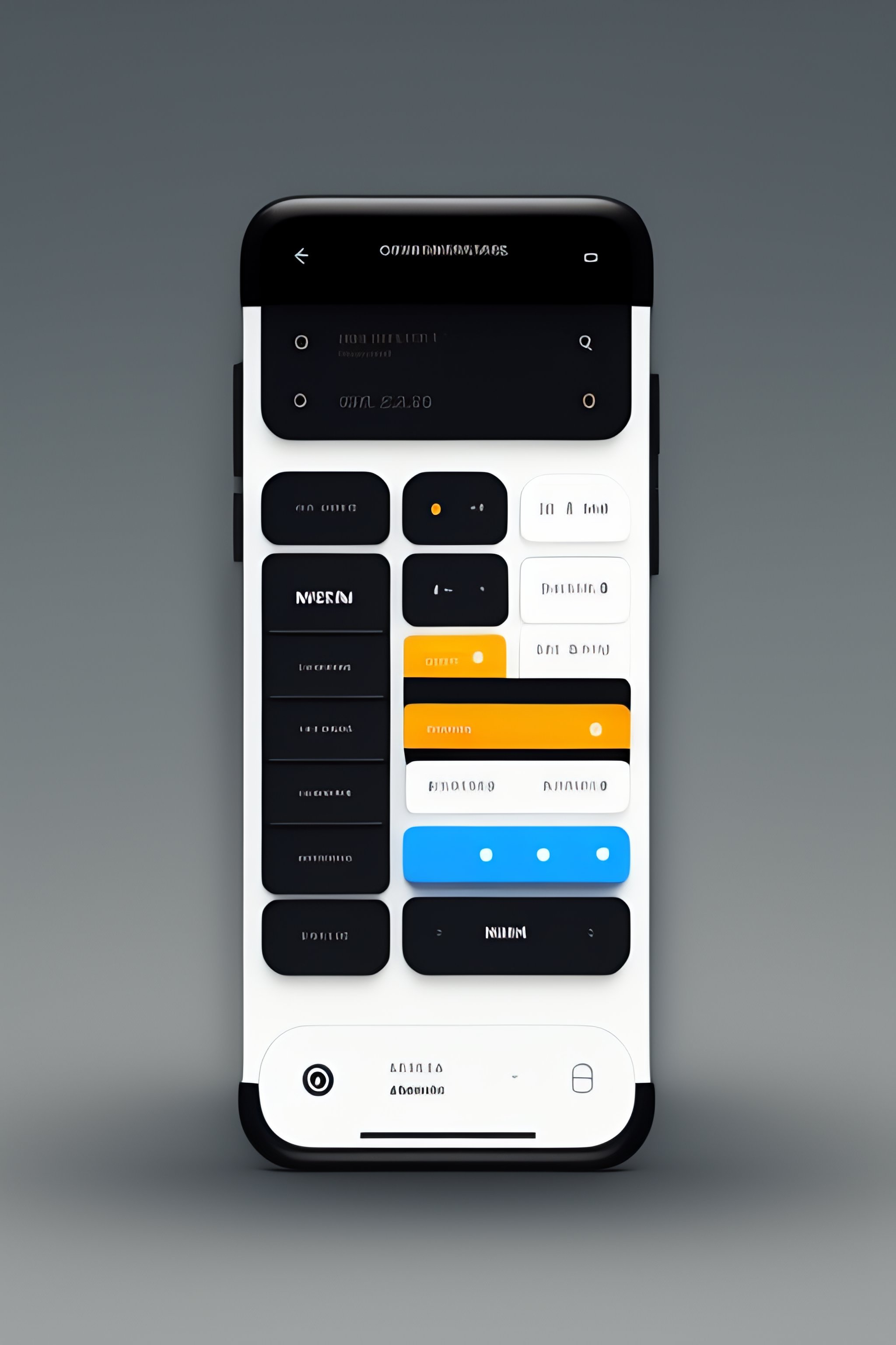 Lexica - Minimal flat UI in dieter rams style, figma template, select ...