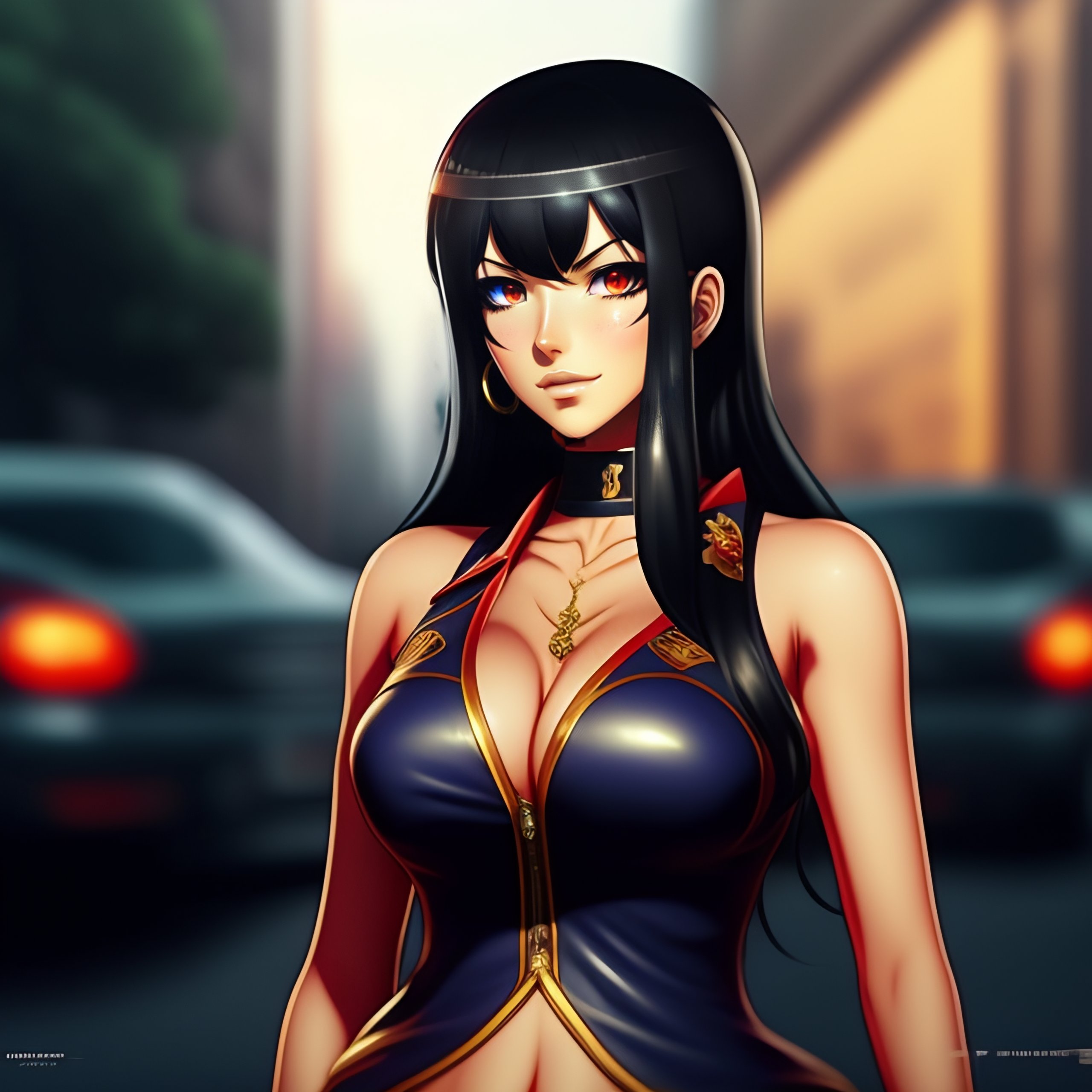 Lexica - Nico robin form one piece, realistic, anime, girl, black hair