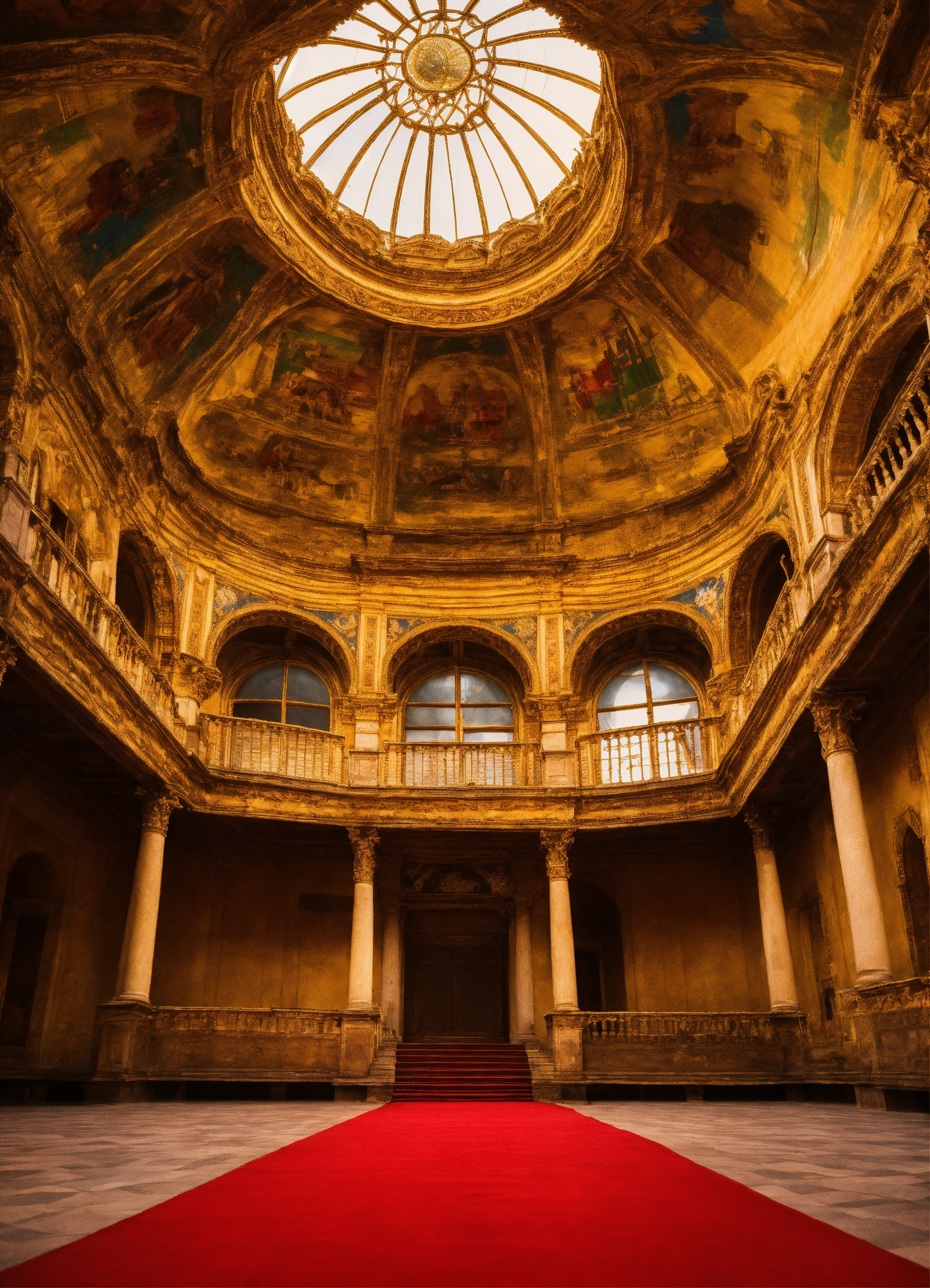 Lexica - A beautiful palace with a dome and a flag