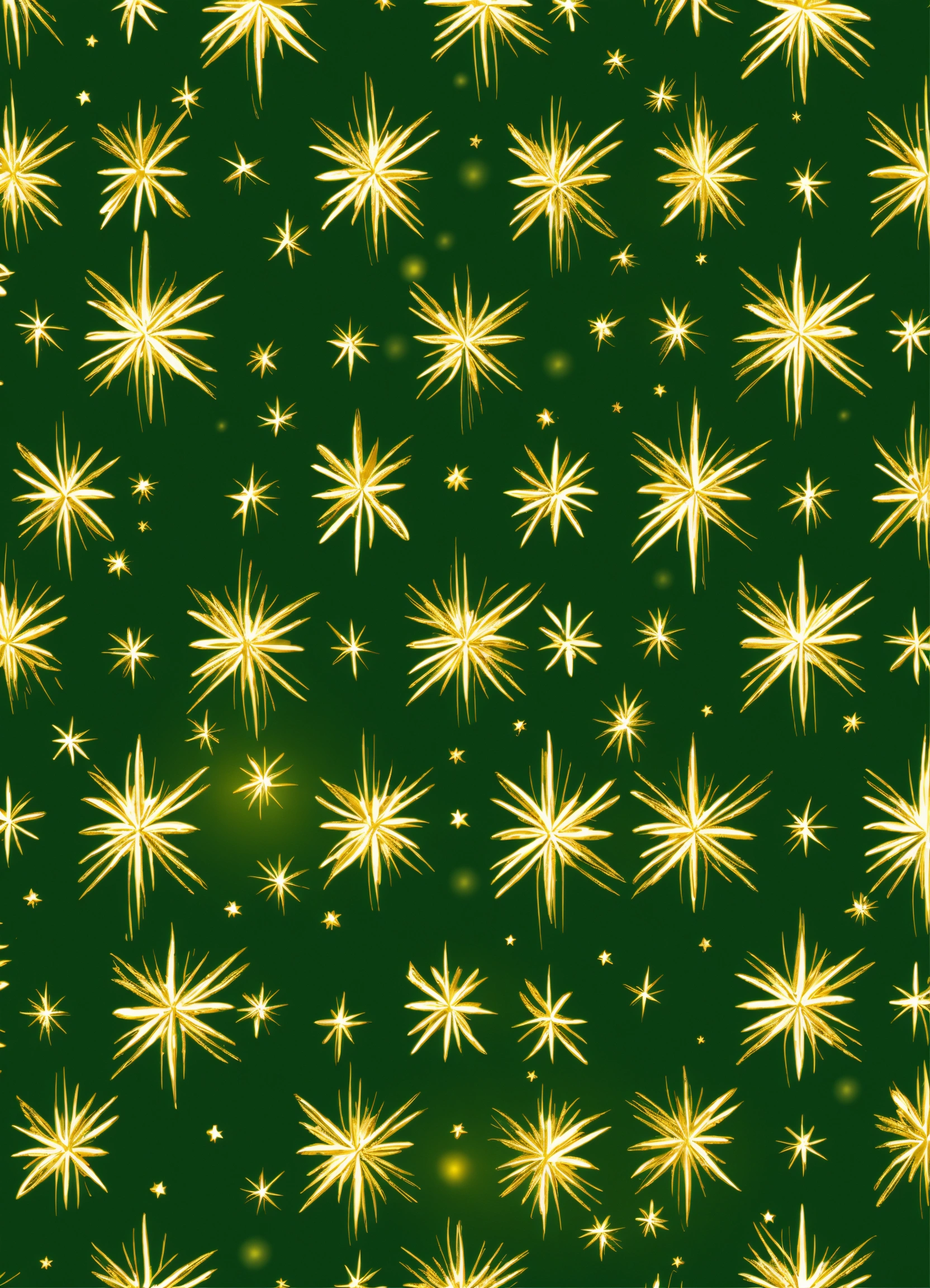 Lexica - Beautiful Christmas Holiday pattern in gold stars on a green ...
