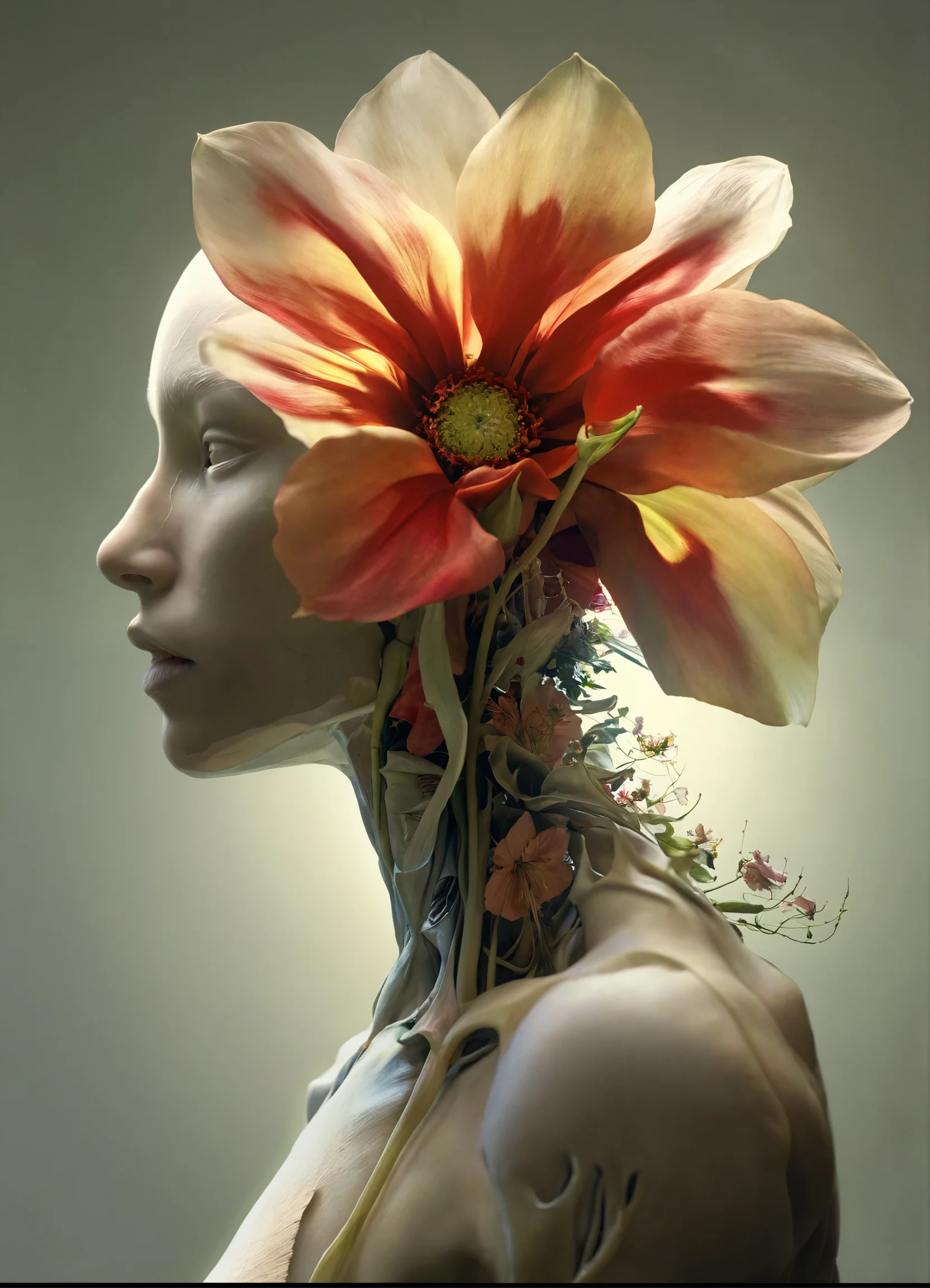 Lexica - A flower whose petals are made of humans