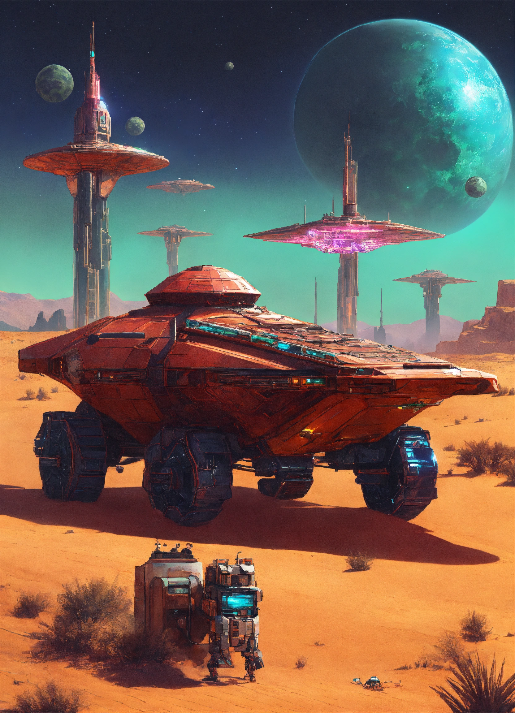 Lexica - Retro-interdimensional wars on a desert planet with cybernetic ...