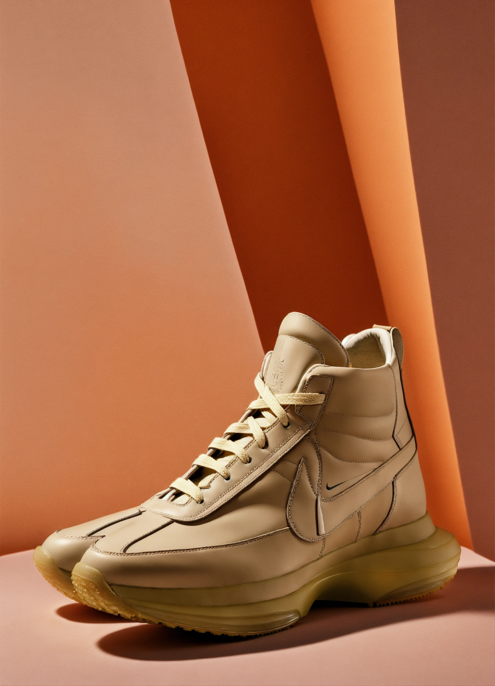 Lexica Act as fashion designer. Design the latest Nike shoe in