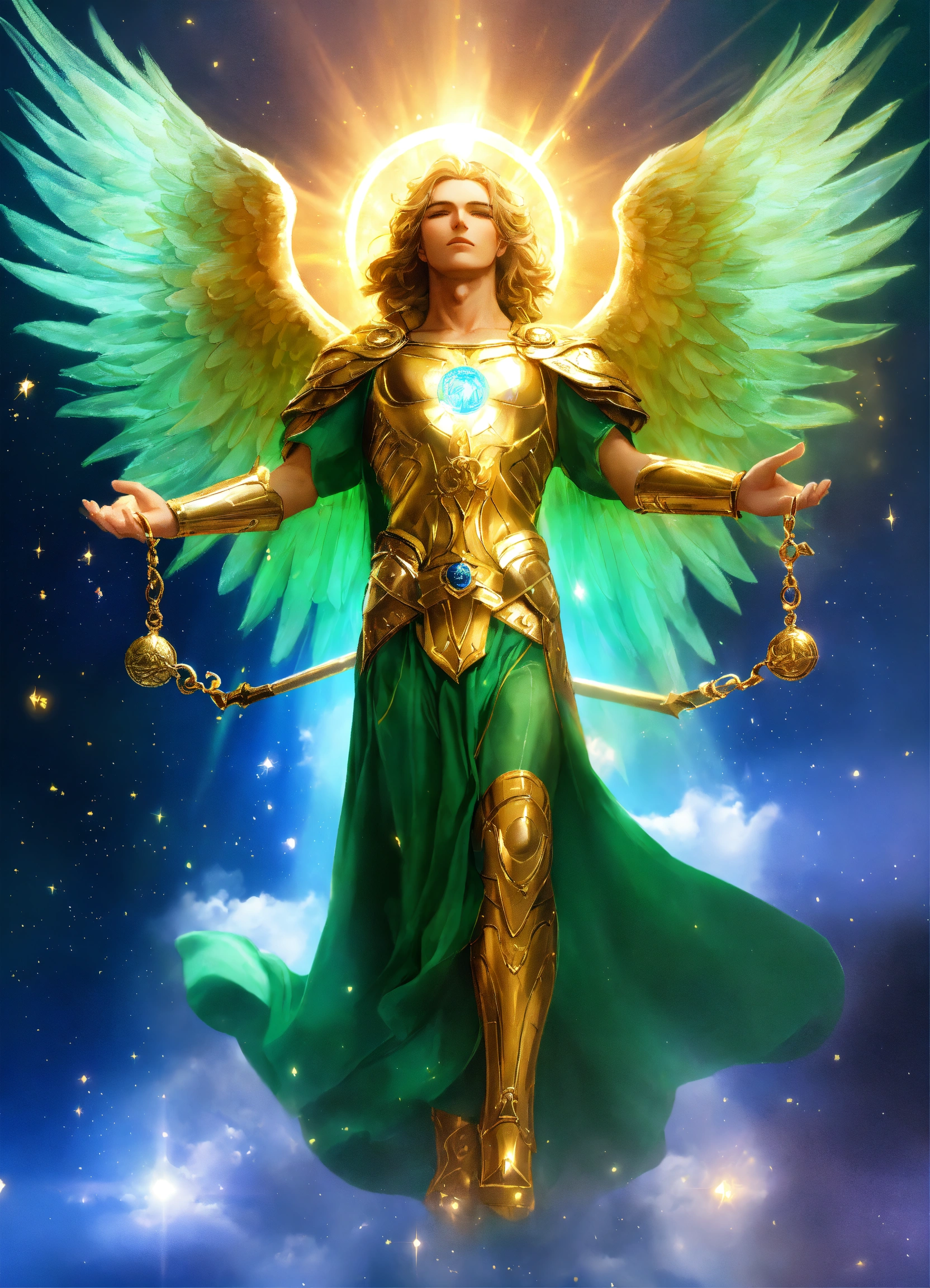 Lexica - Archangel Michael, spiritual guides, healing hands,blue and ...