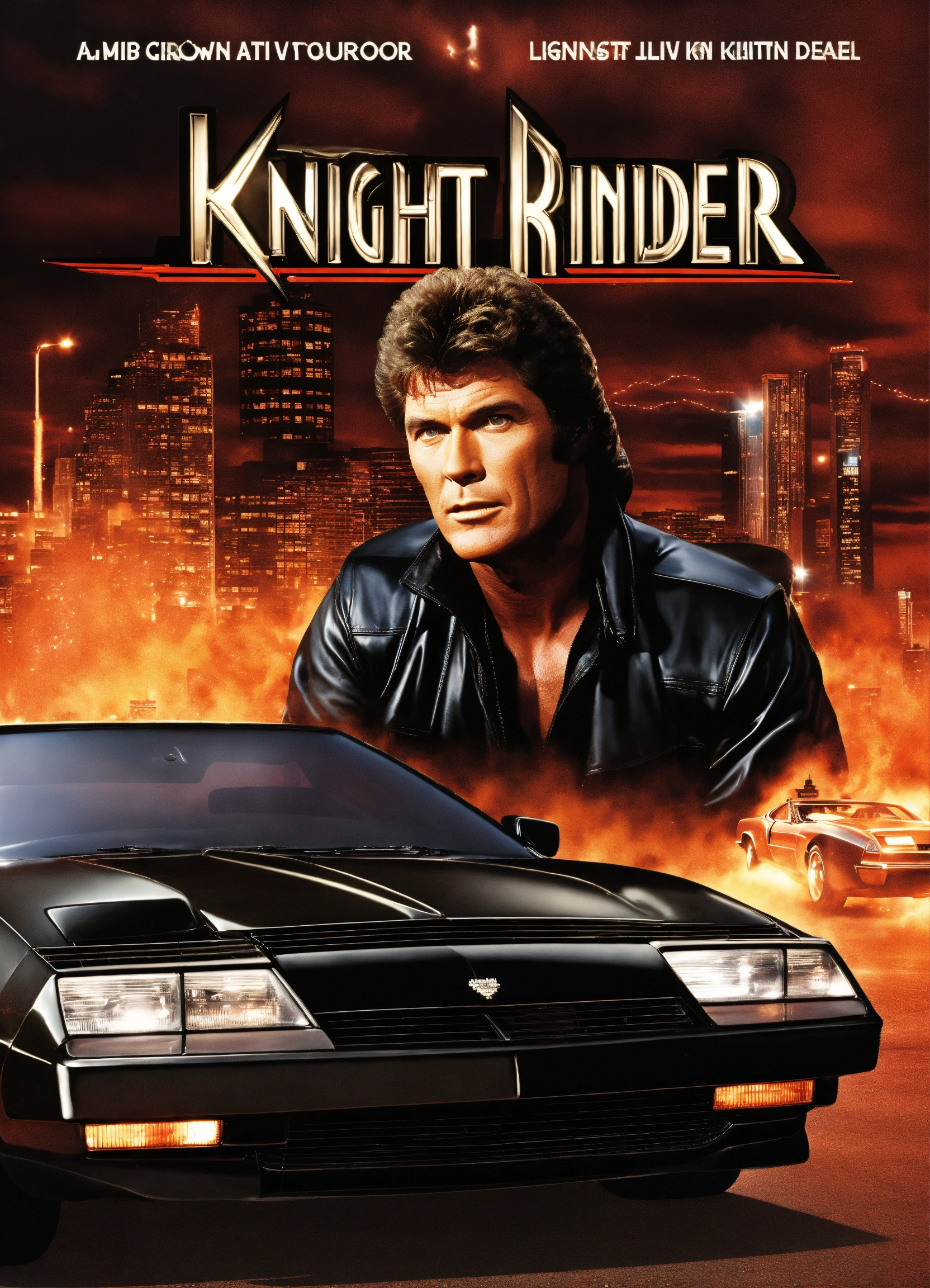 Lexica - Knight Rider car tv show KITT. david hasselhoff