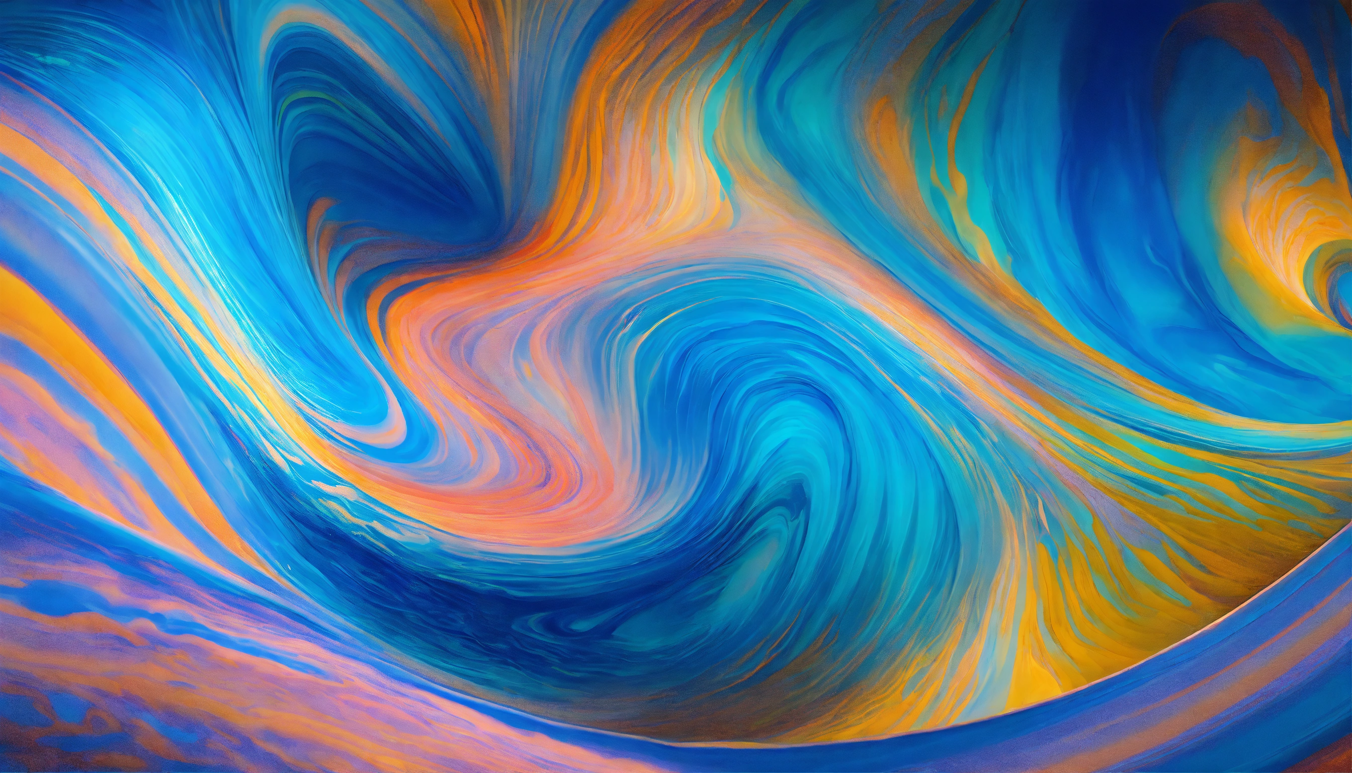 Lexica - Vivid vusion of colors that swirl into each other and create ...