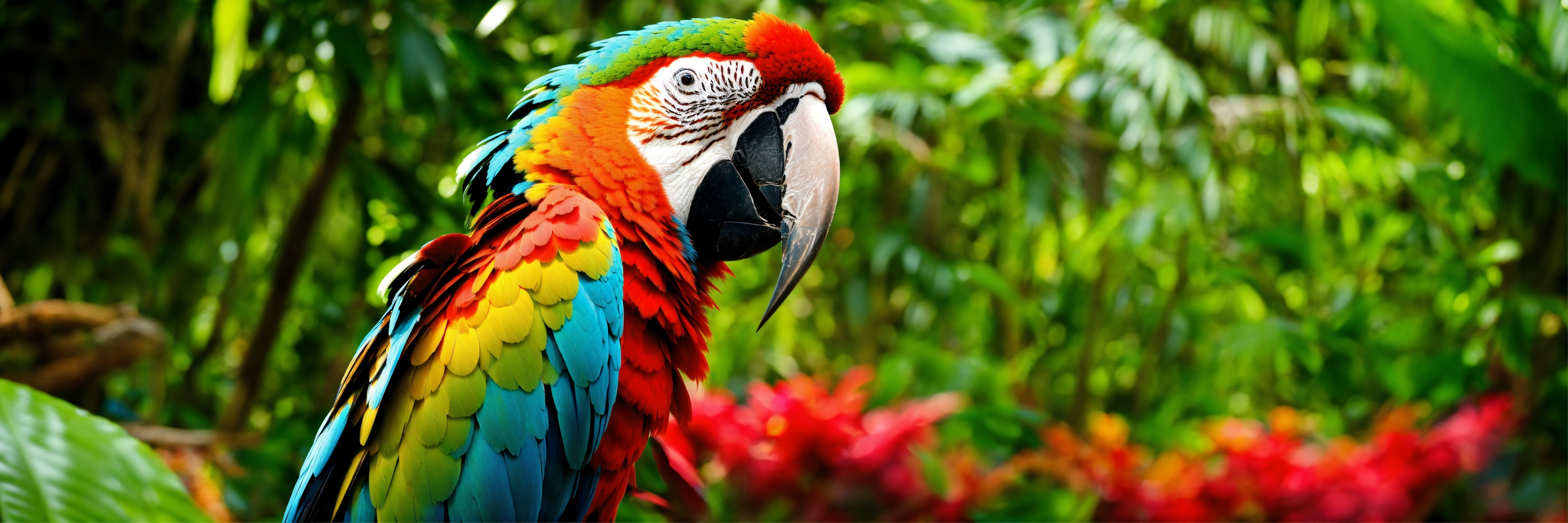 Lexica - Macaw in the Puerto Rican jungle