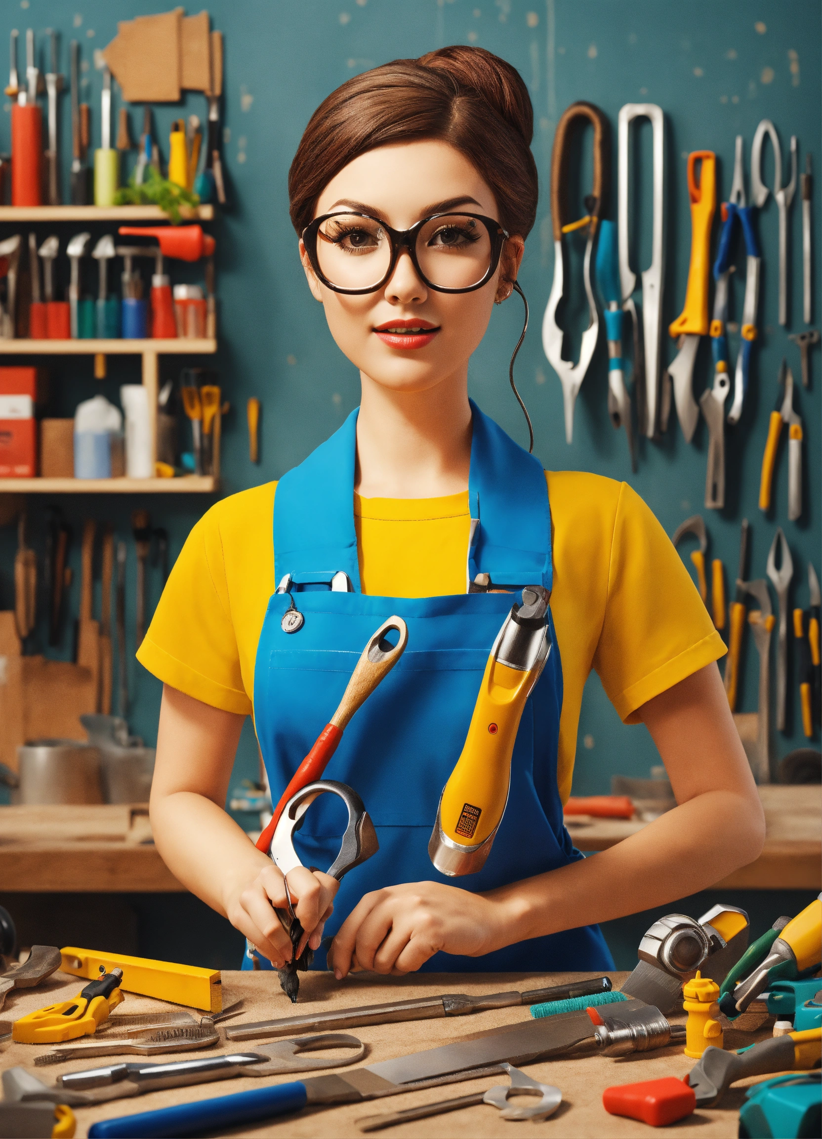 lexica-diy-sales-assistant-with-tools-3d-art