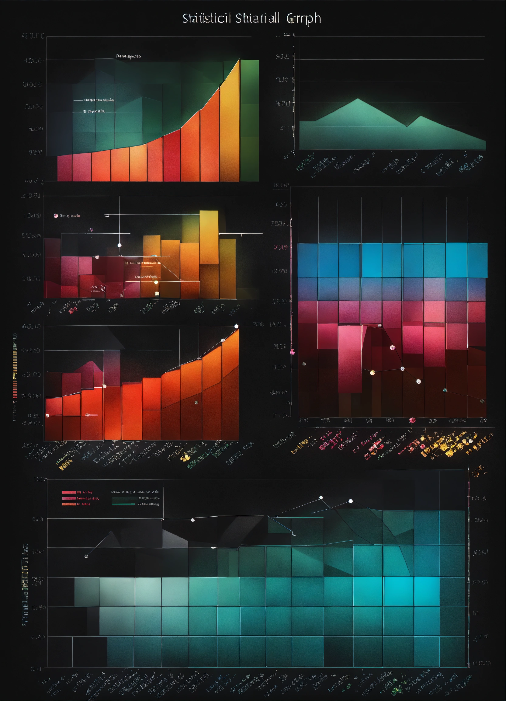 Lexica - Basic Elements of a Statistical Graph. black background, shiny ...