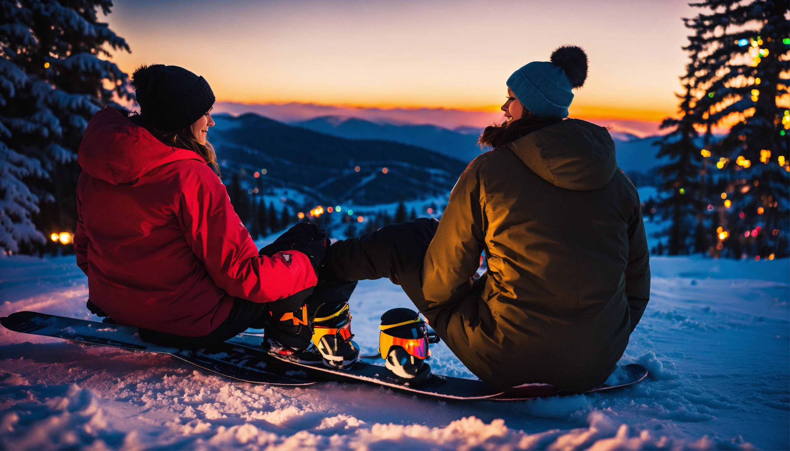 Weaving Your Winter Honeymoon Adventure