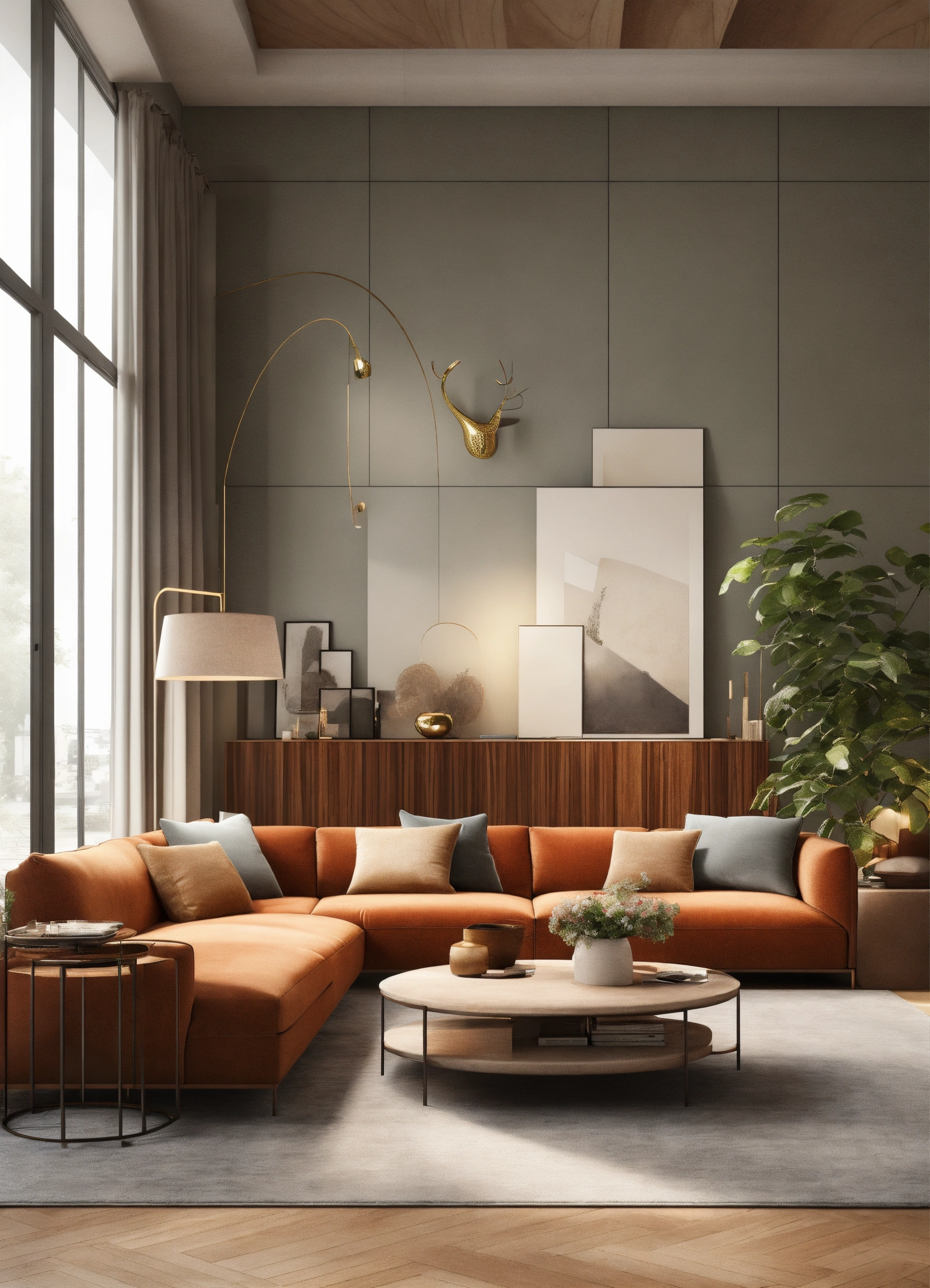 Lexica - Generate a highly realistic image of a contemporary design in ...