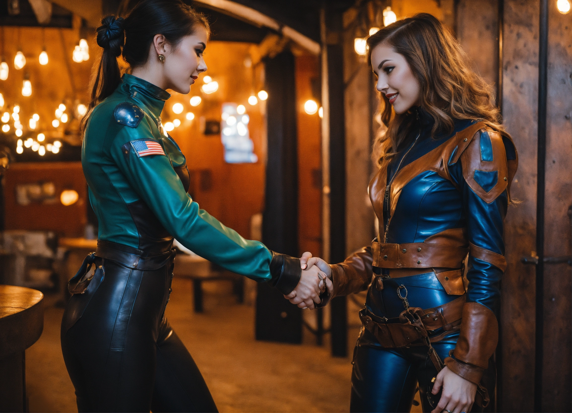 lexica-a-real-photo-of-a-hot-spacegirl-in-catsuit-shakes-hands-with-a