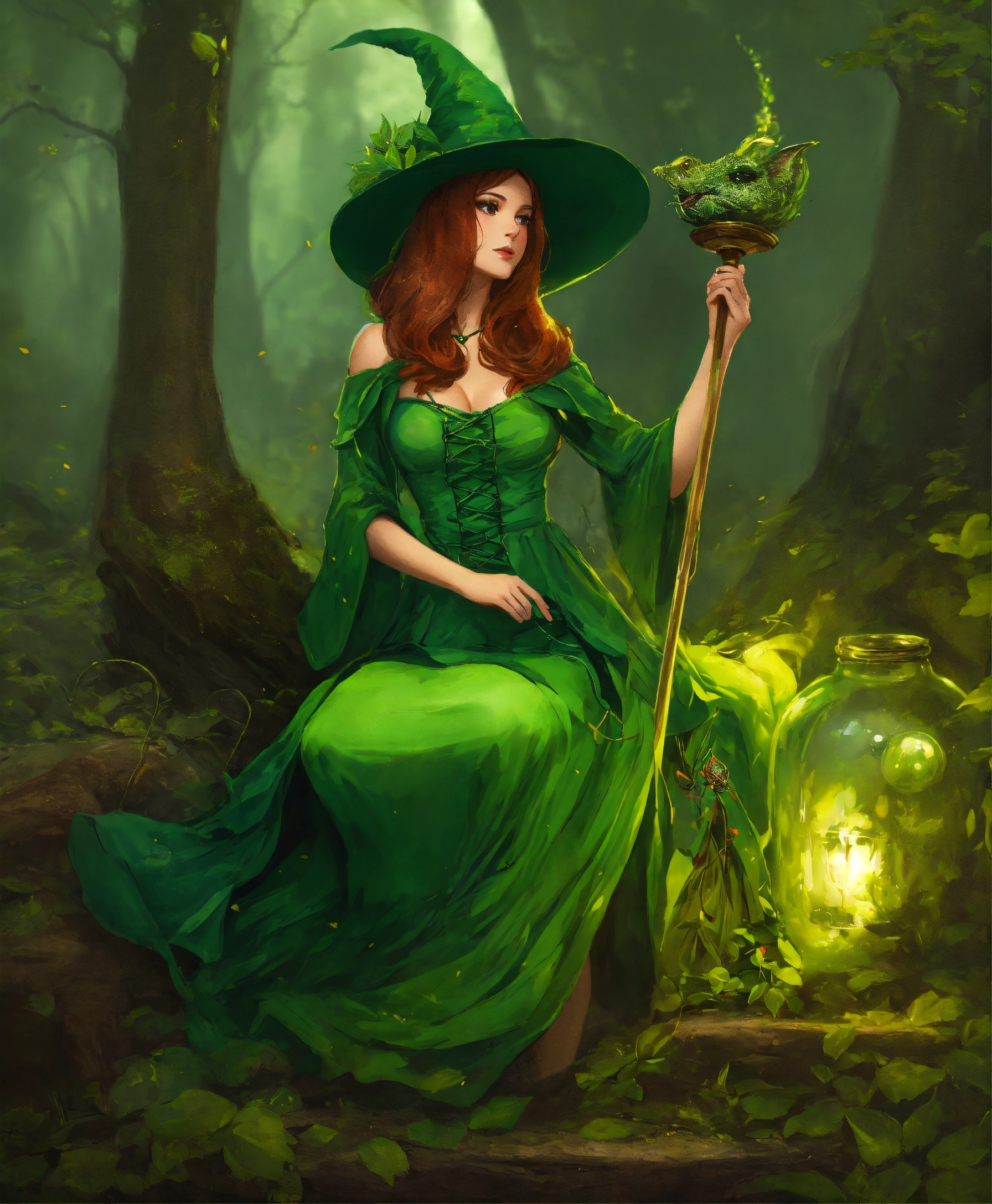 Lexica - A green witch